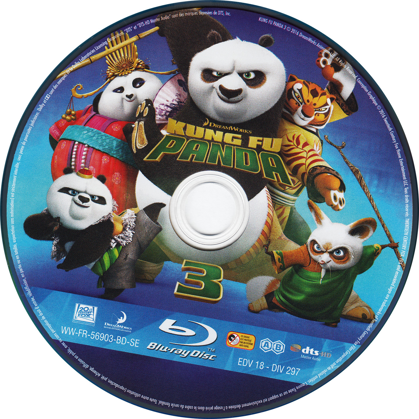 Kung Fu Panda 3 (BLU-RAY)