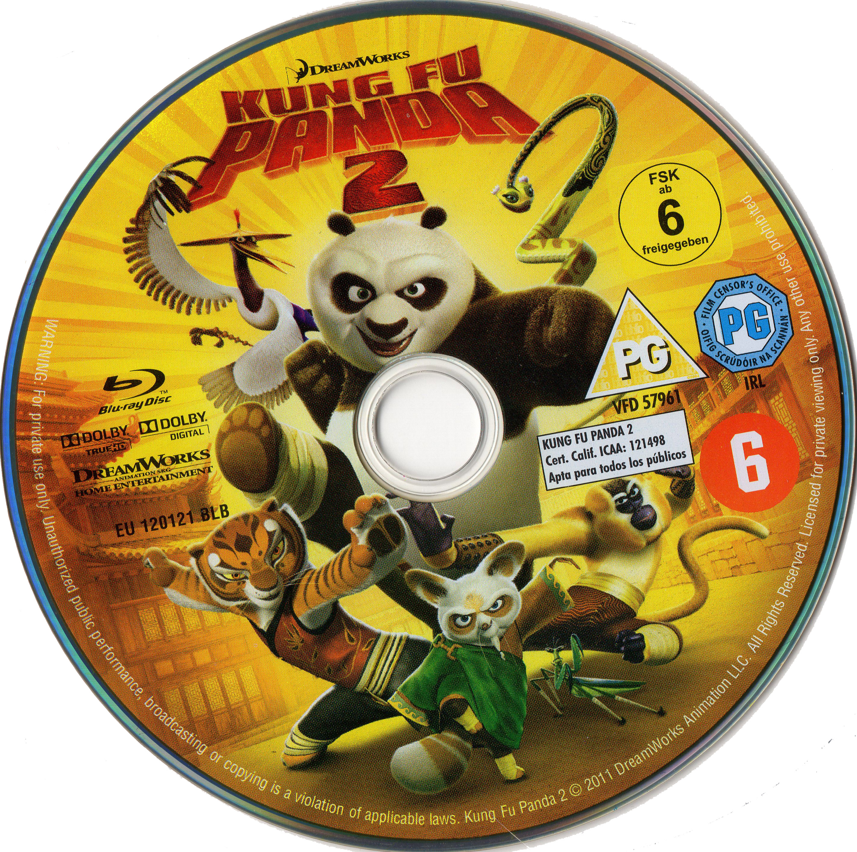 Kung fu panda 2 (BLU-RAY)