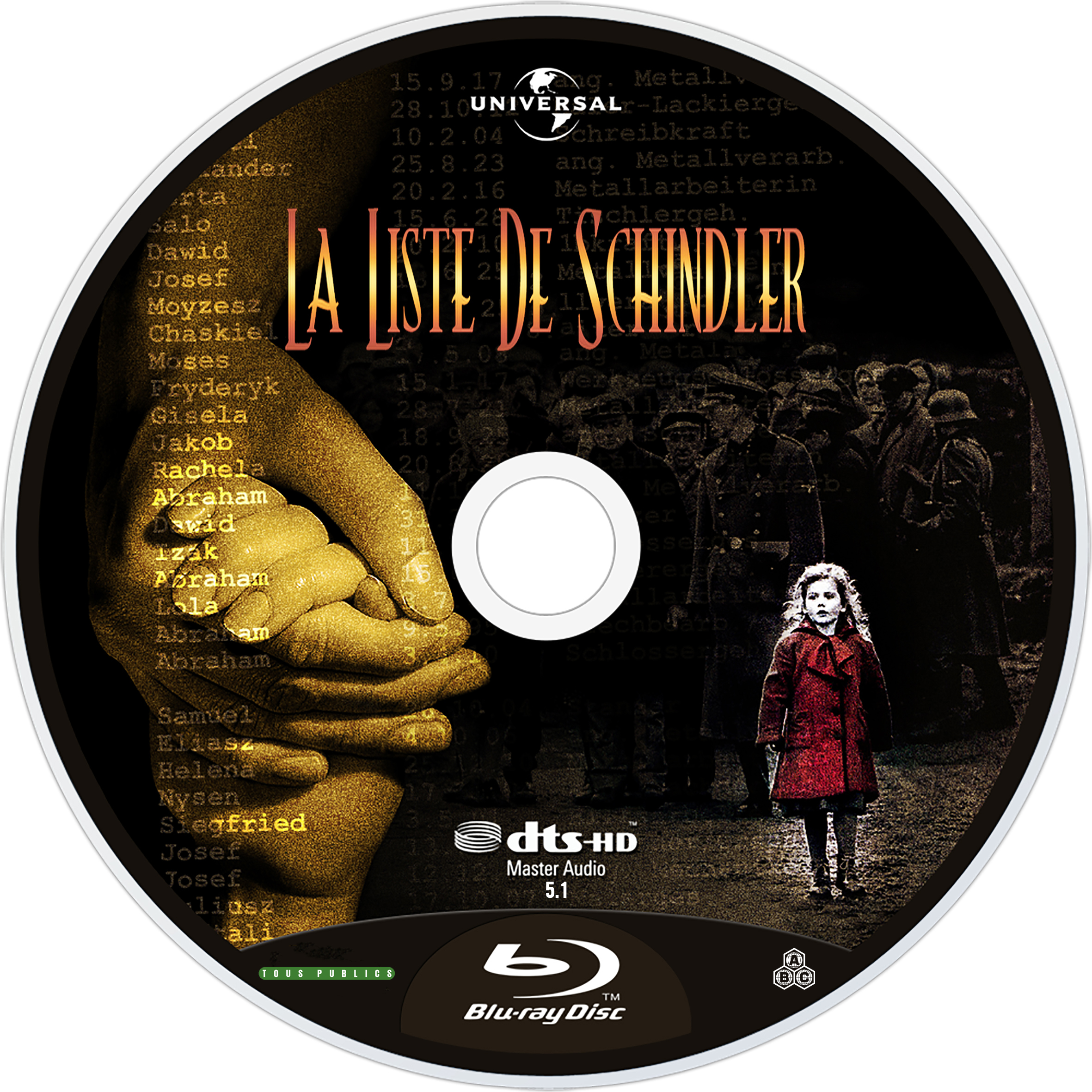 La Liste de Schindler custom (BLU-RAY)