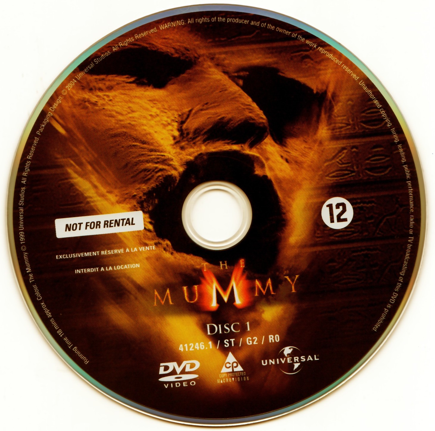 La Momie DISC 1