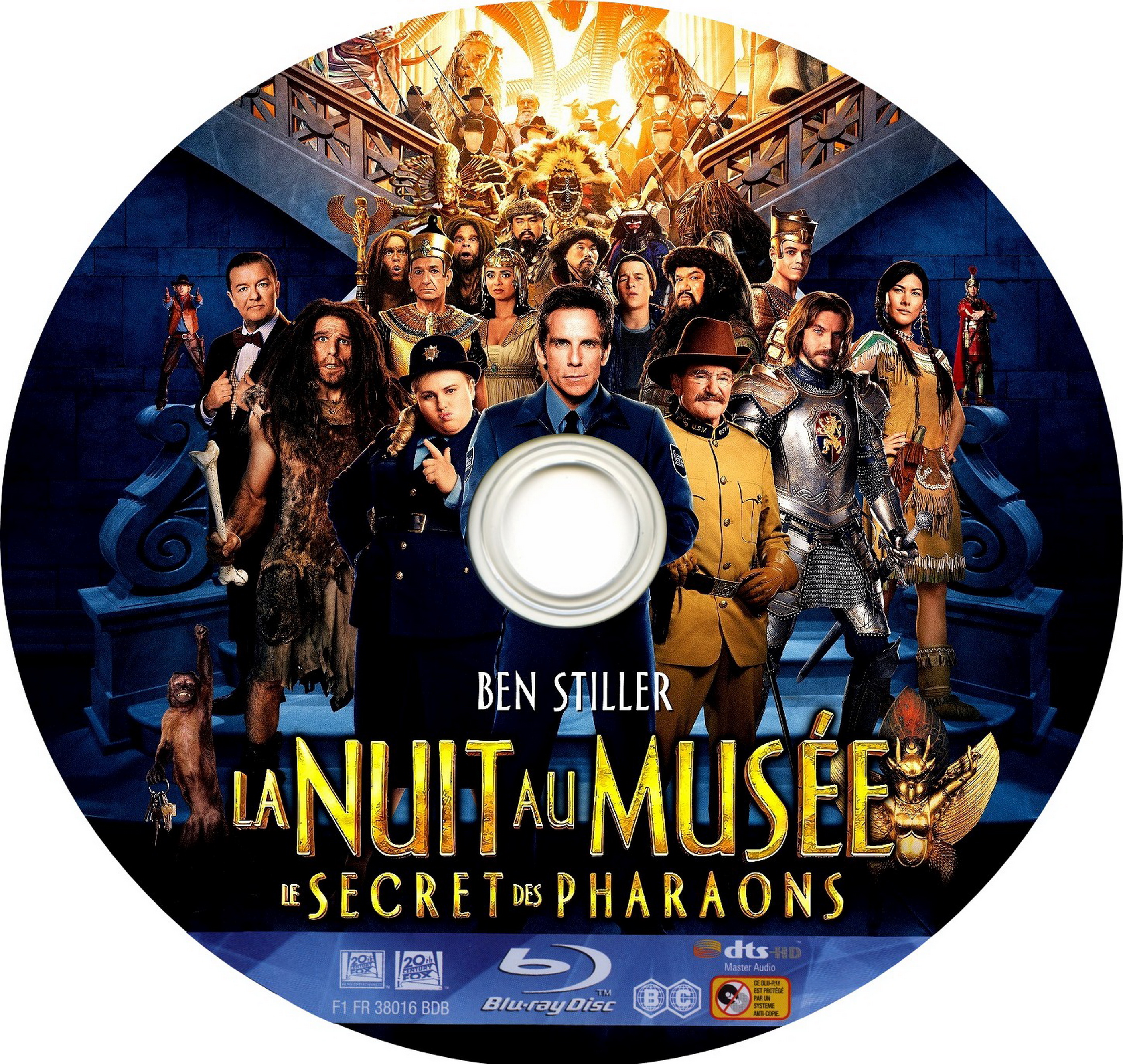 La Nuit au muse : Le Secret des Pharaons custom (BLU-RAY)