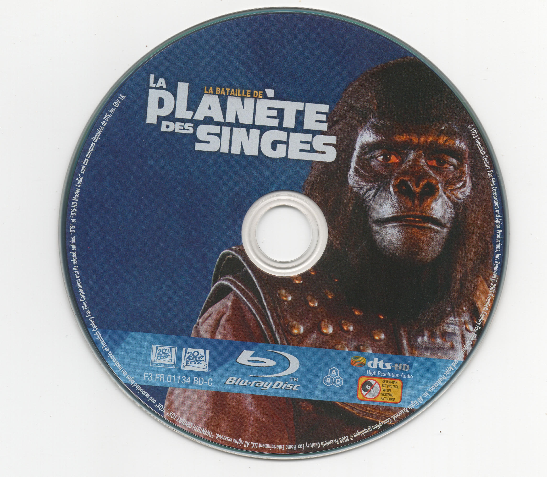 La bataille de la planete des singes (BLU-RAY)