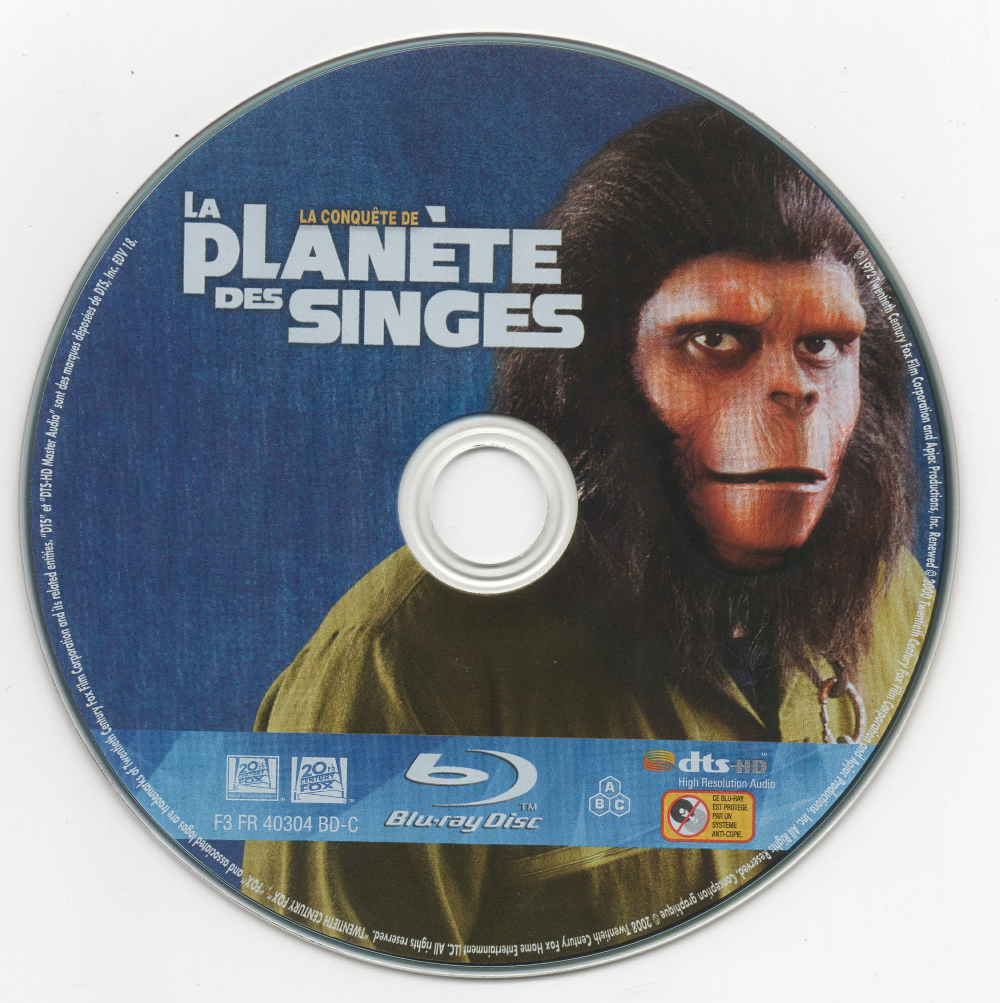 La conqute de la plante des singes (BLU-RAY)