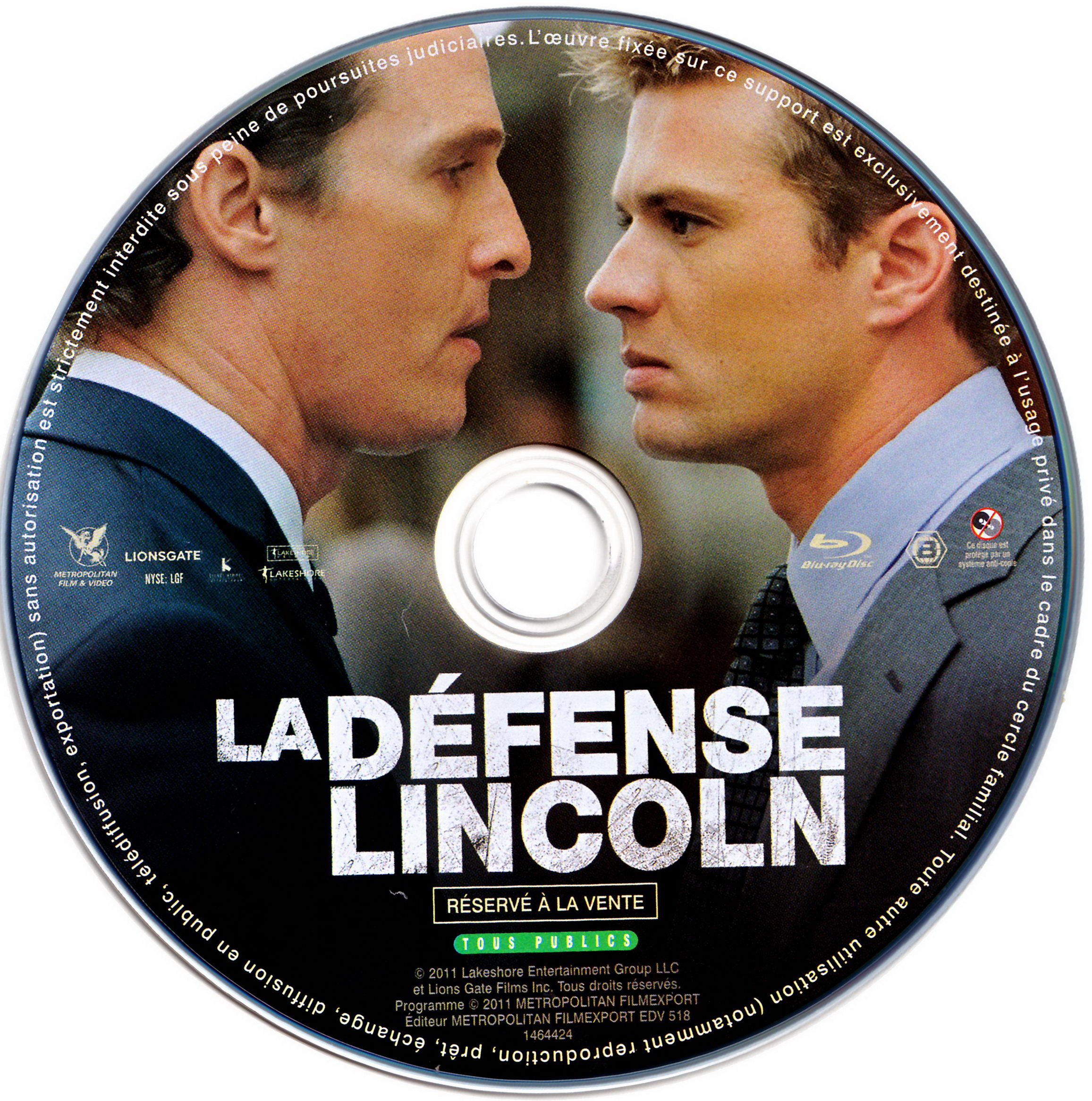 La defense Lincoln (BLU-RAY)