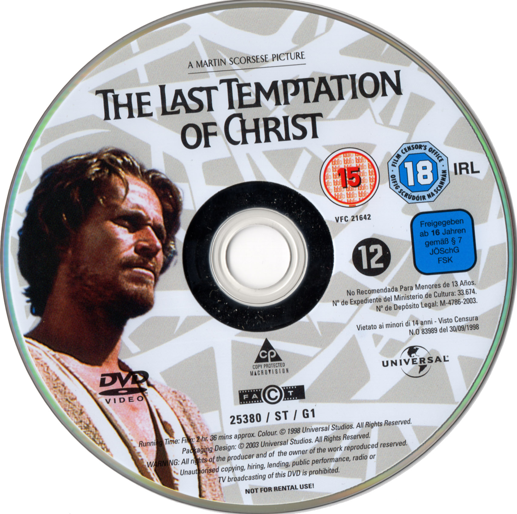 La derniere tentation du Christ