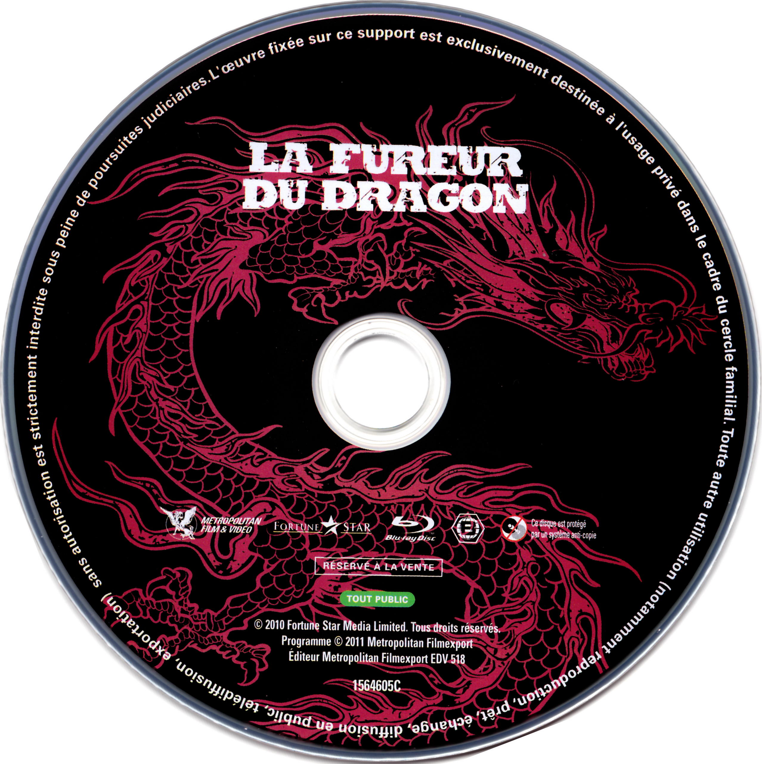 La fureur du dragon (BLU-RAY)