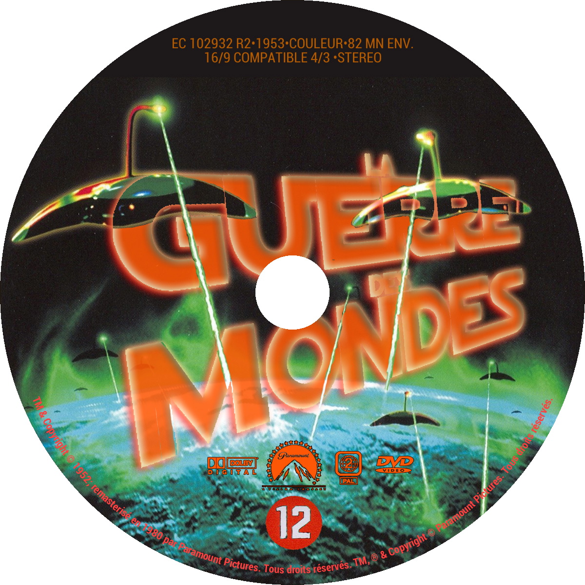 La guerre des mondes (1953) custom