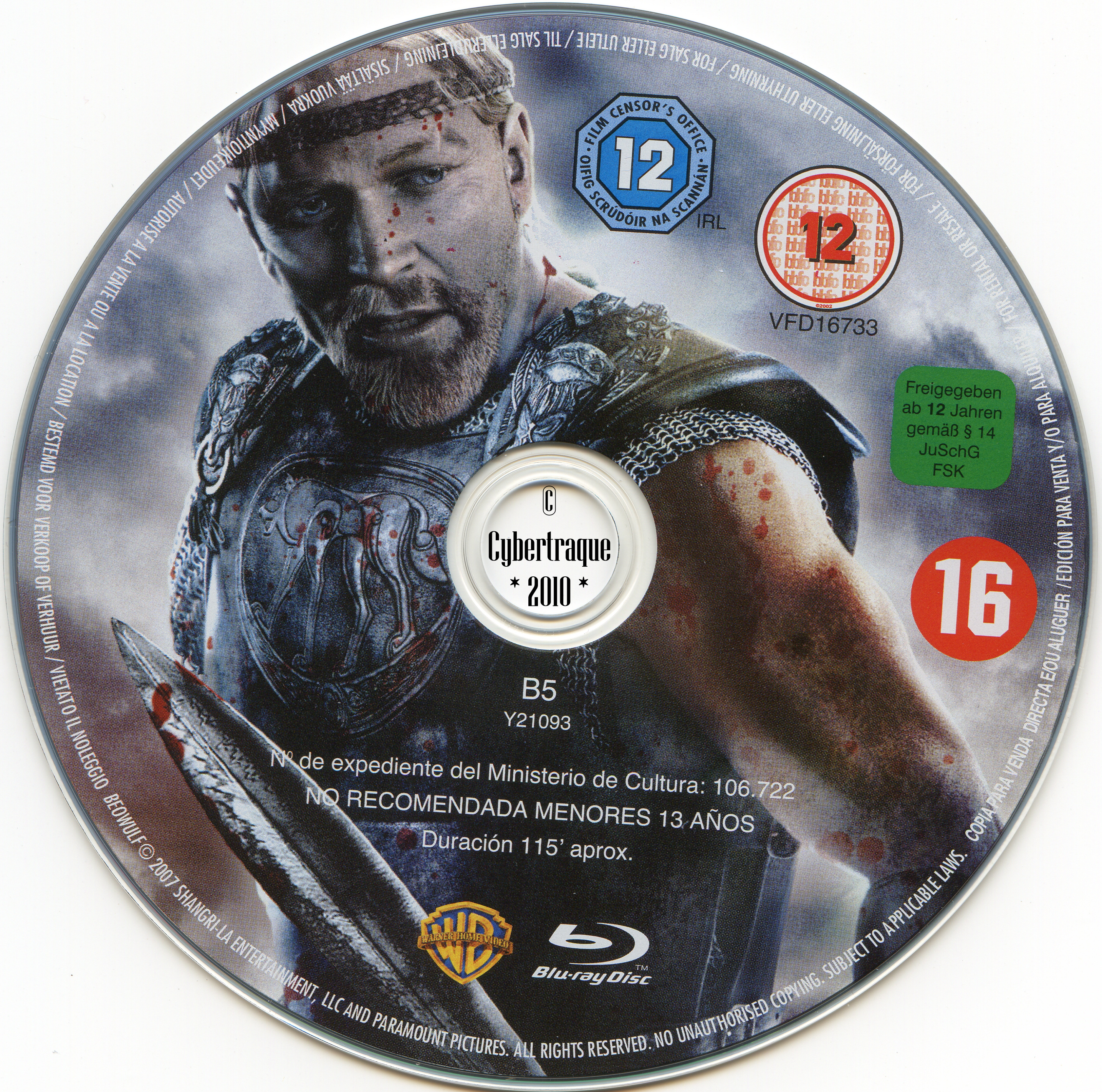 La legende de Beowulf (BLU-RAY)