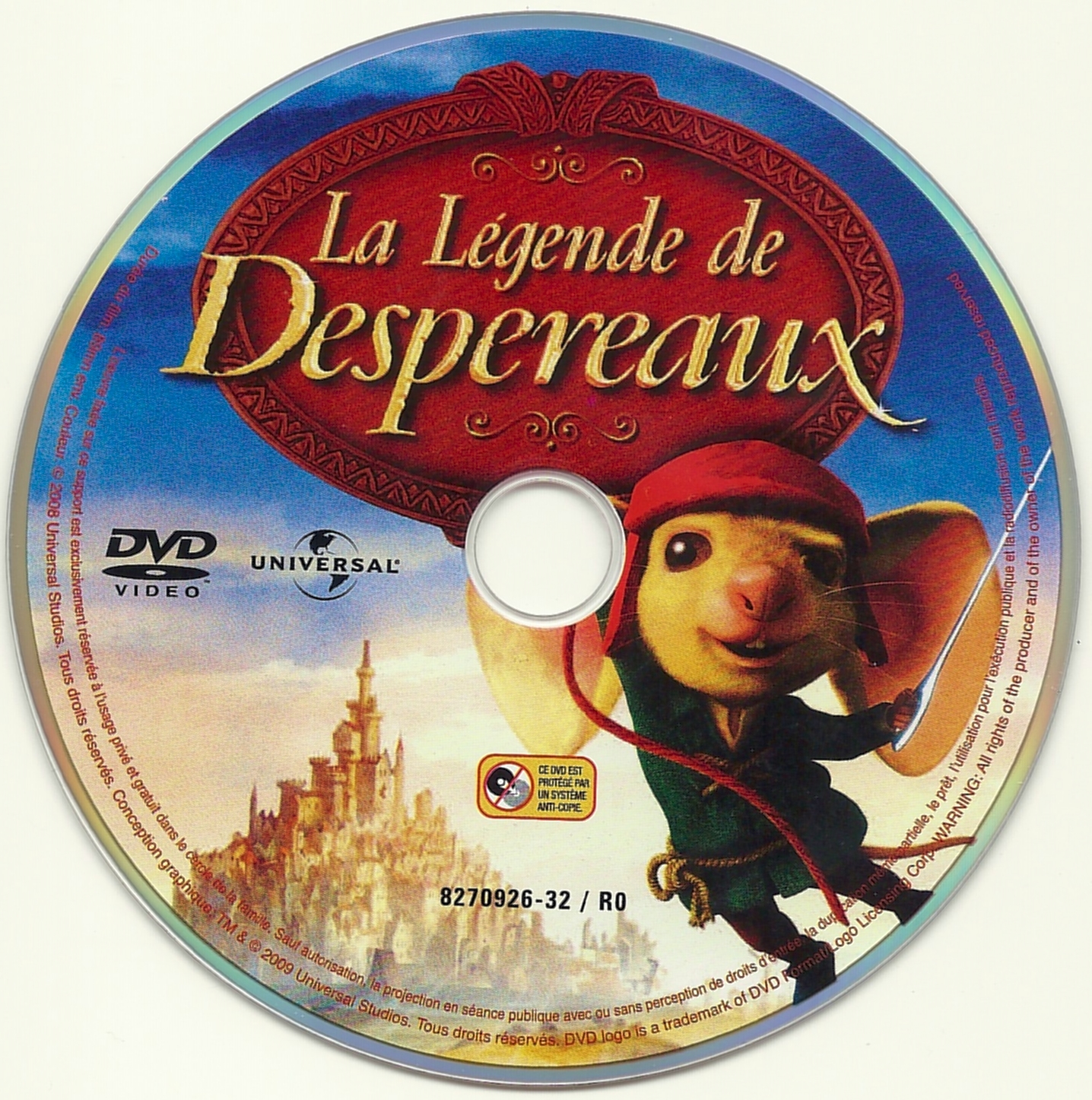 La lgende de Despereaux