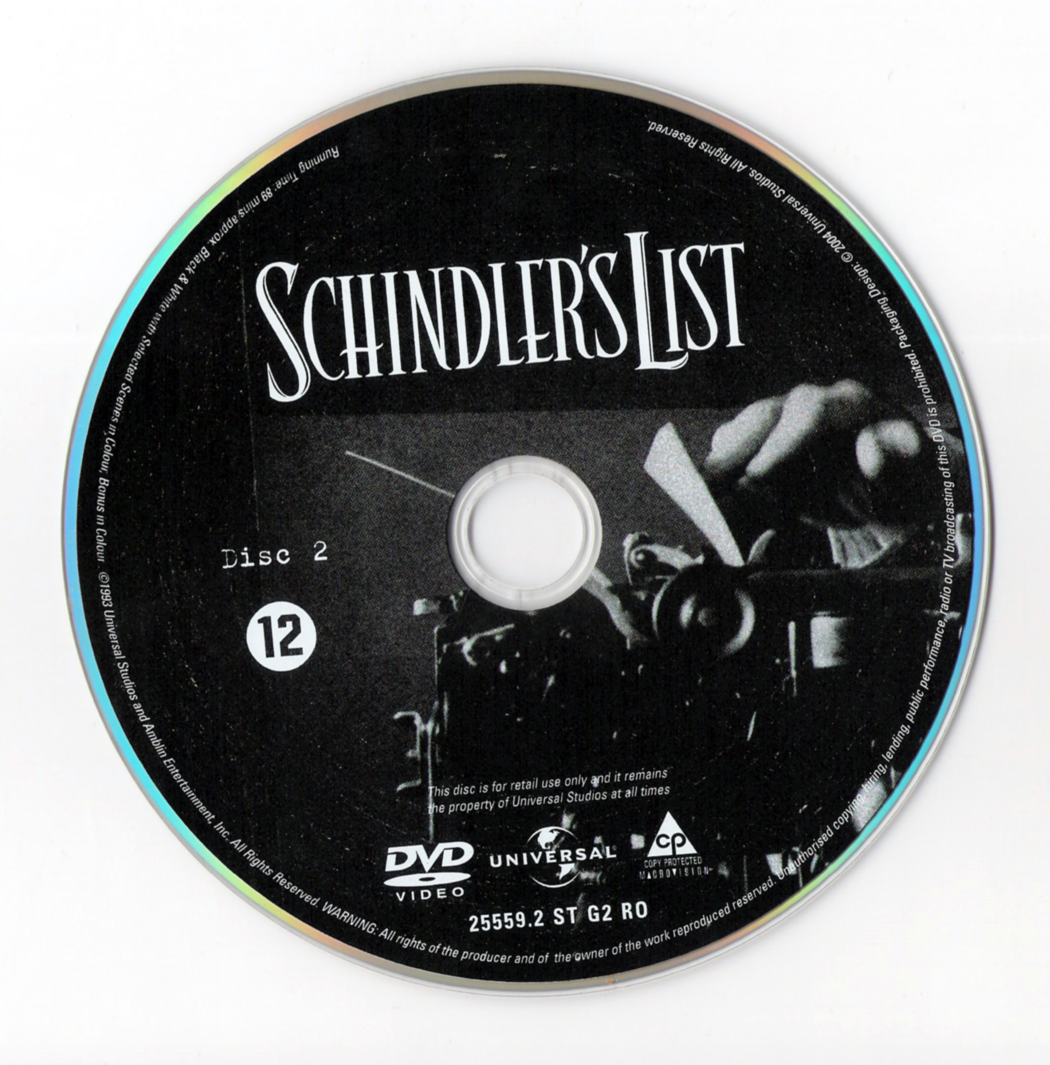 La liste de Schindler DISC 2