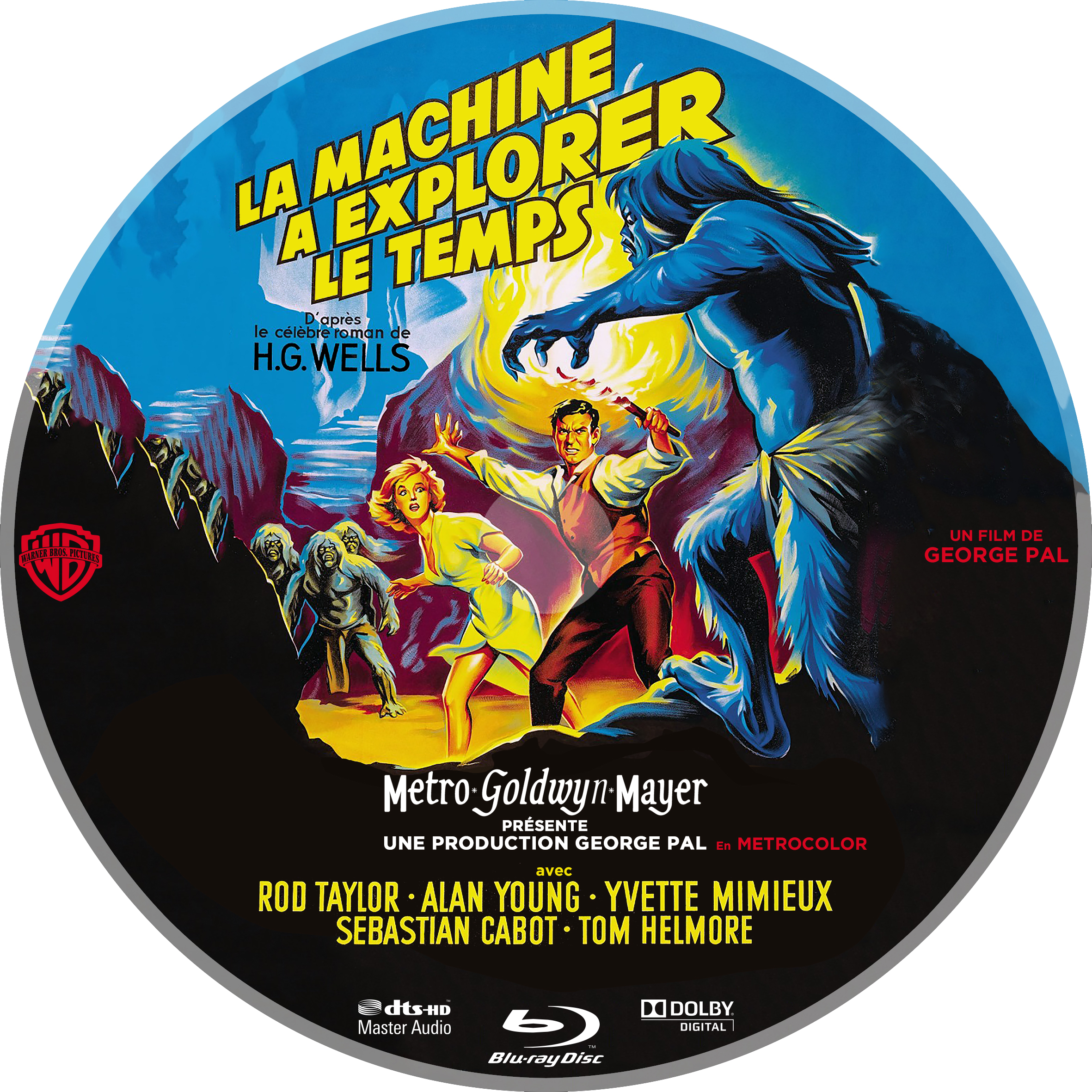 La machine  explorer le temps (1960) custom (BLU-RAY)