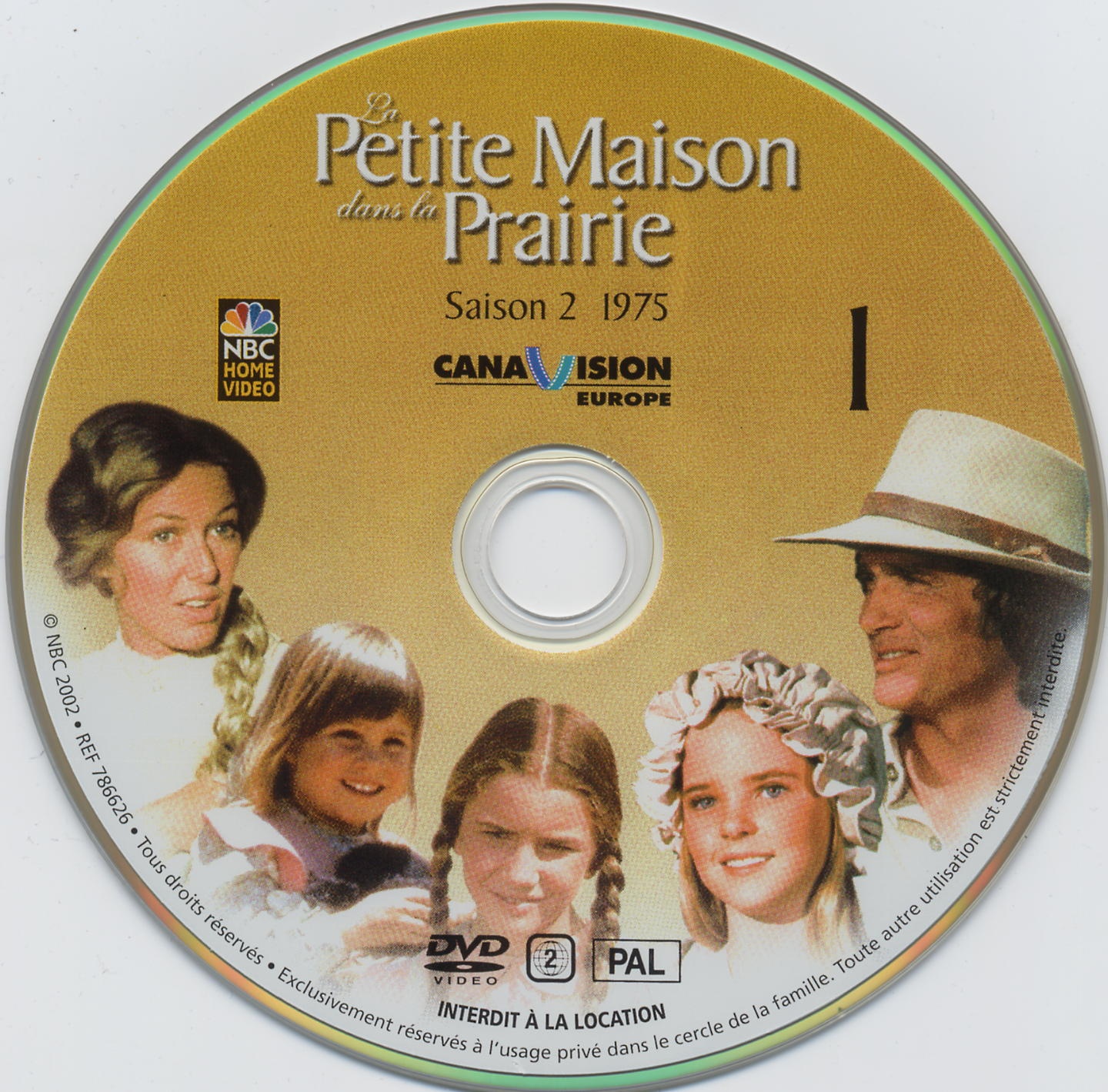 La petite maison dans la prairie saison 2 DVD 1