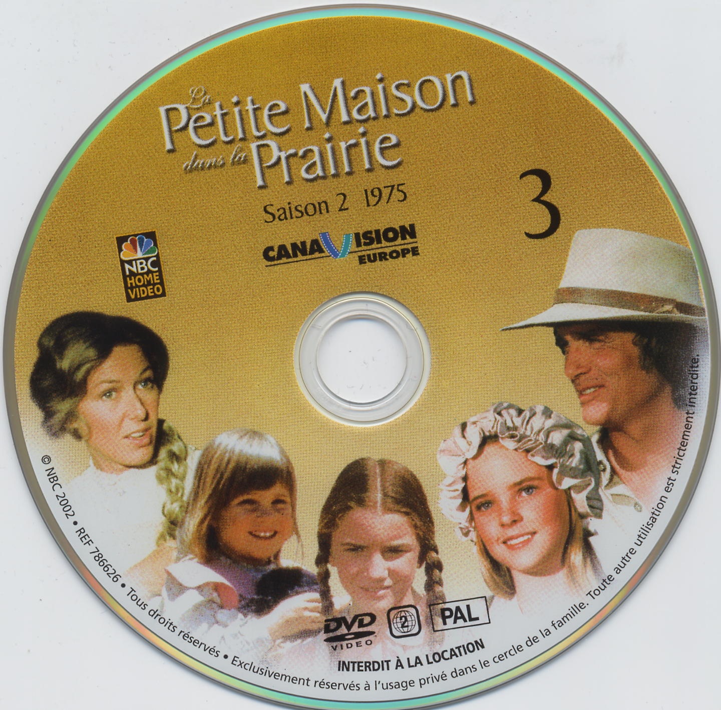 La petite maison dans la prairie saison 2 DVD 3