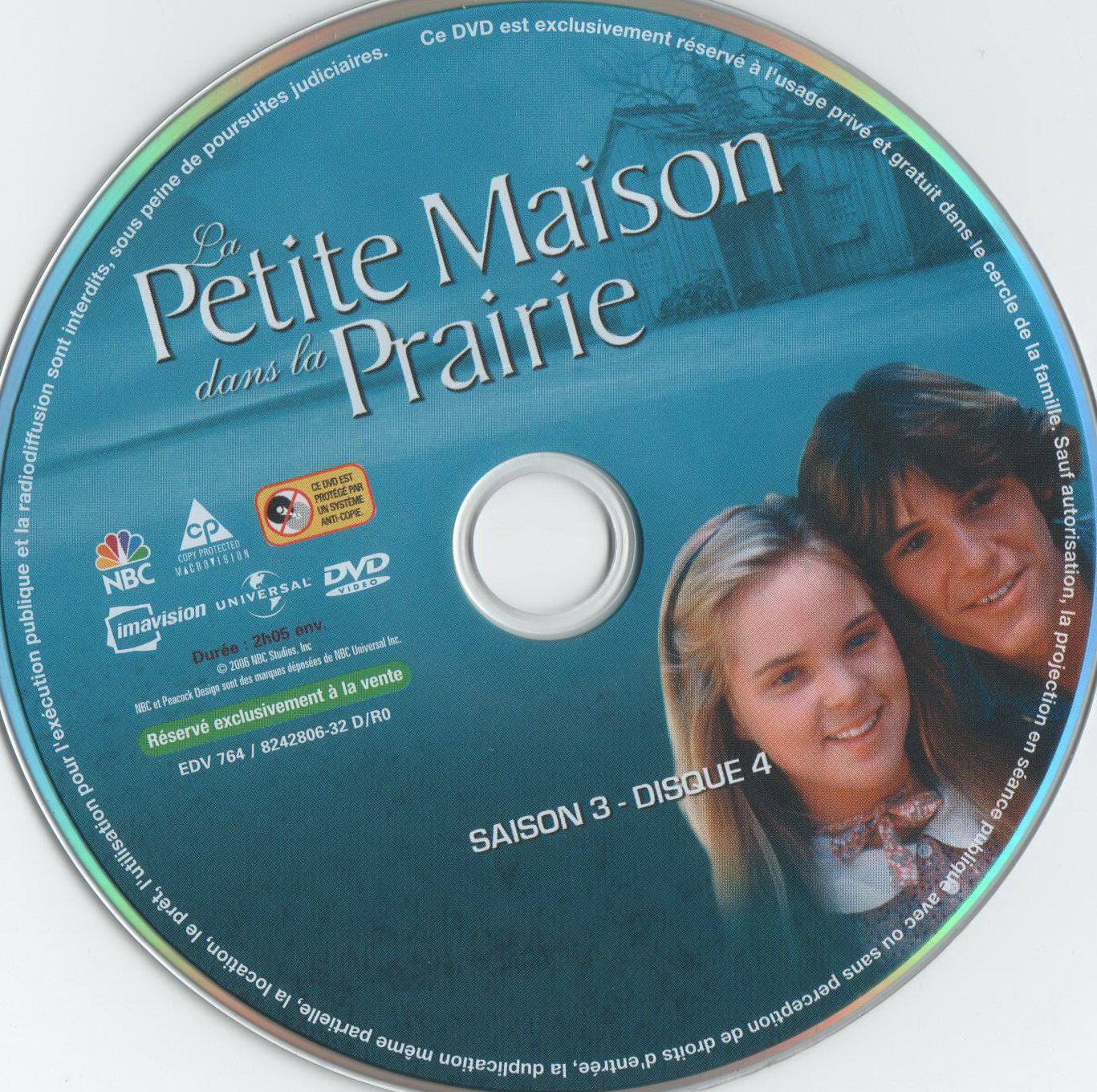 La petite maison dans la prairie saison 3 DVD 4