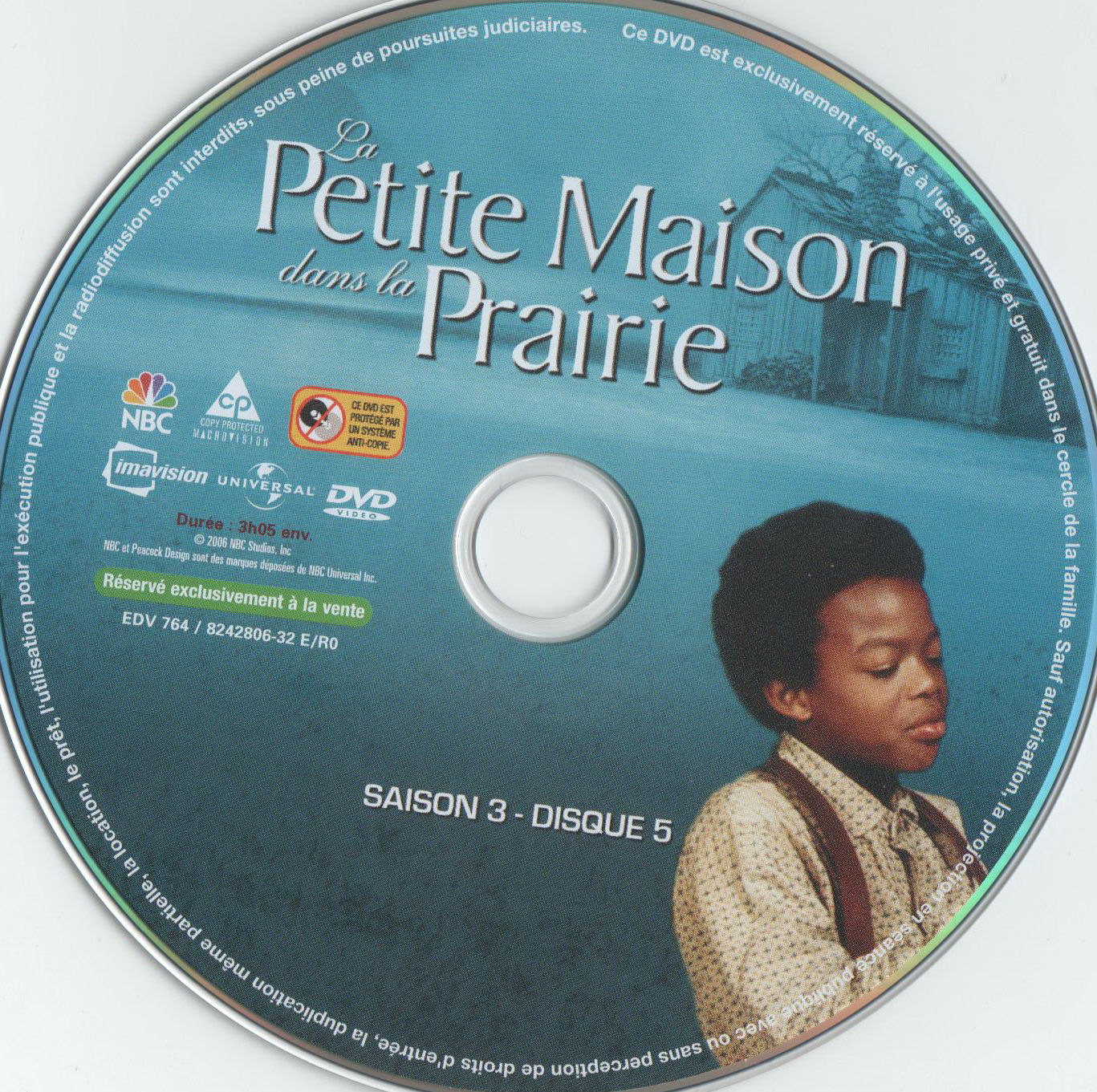 La petite maison dans la prairie saison 3 DVD 5