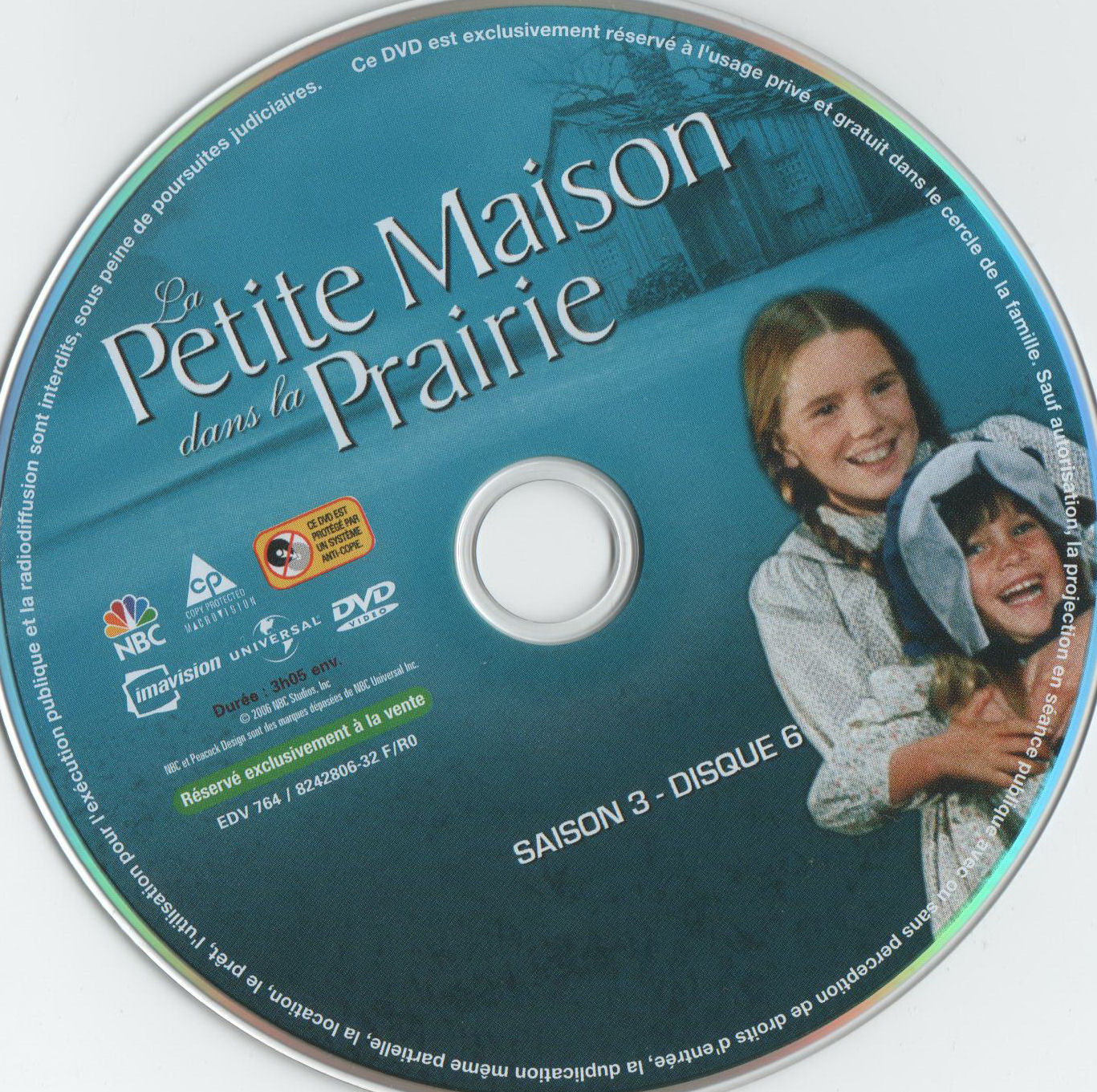 La petite maison dans la prairie saison 3 DVD 6