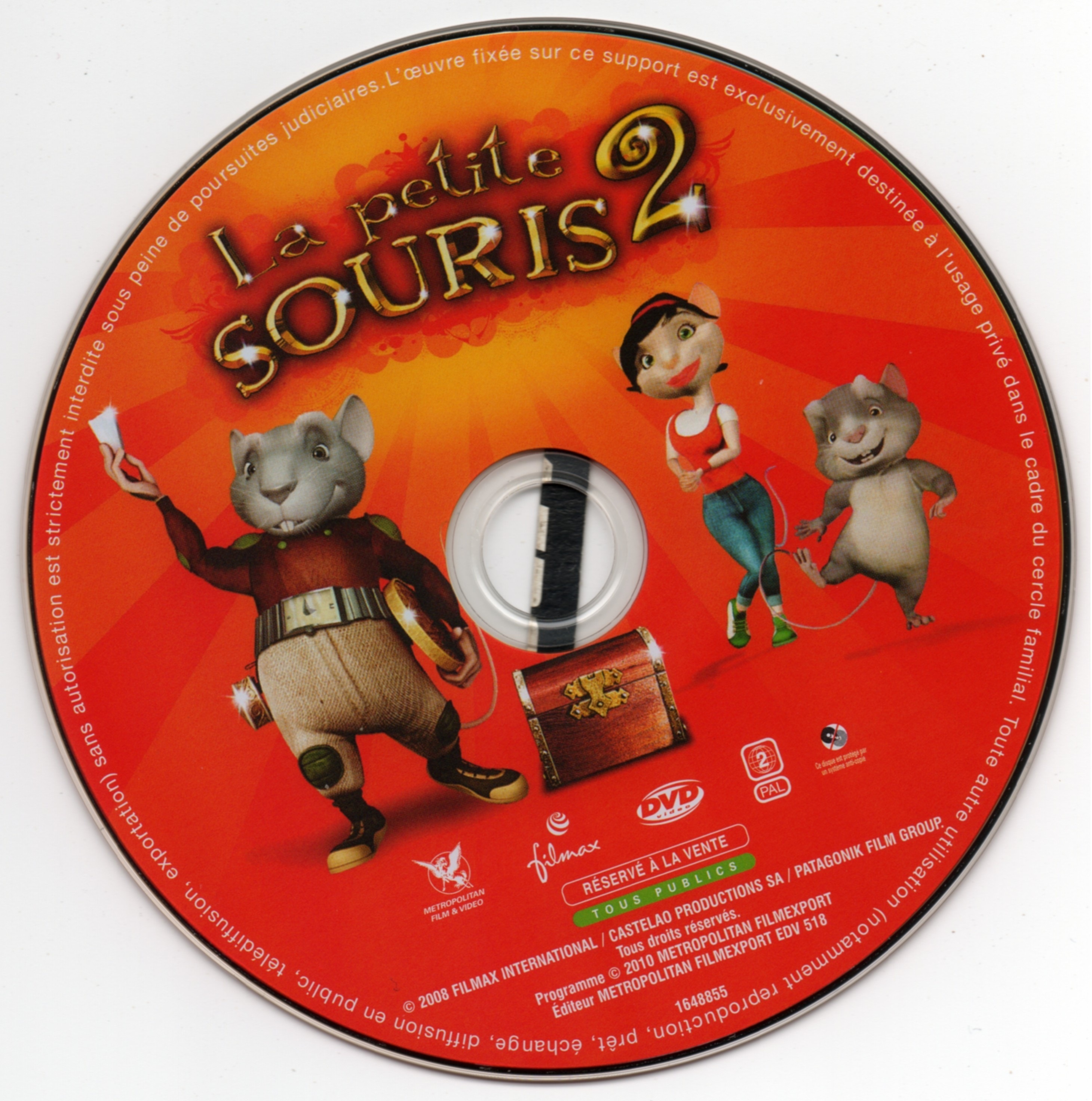 Sticker de La petite souris 2 - Cinéma Passion