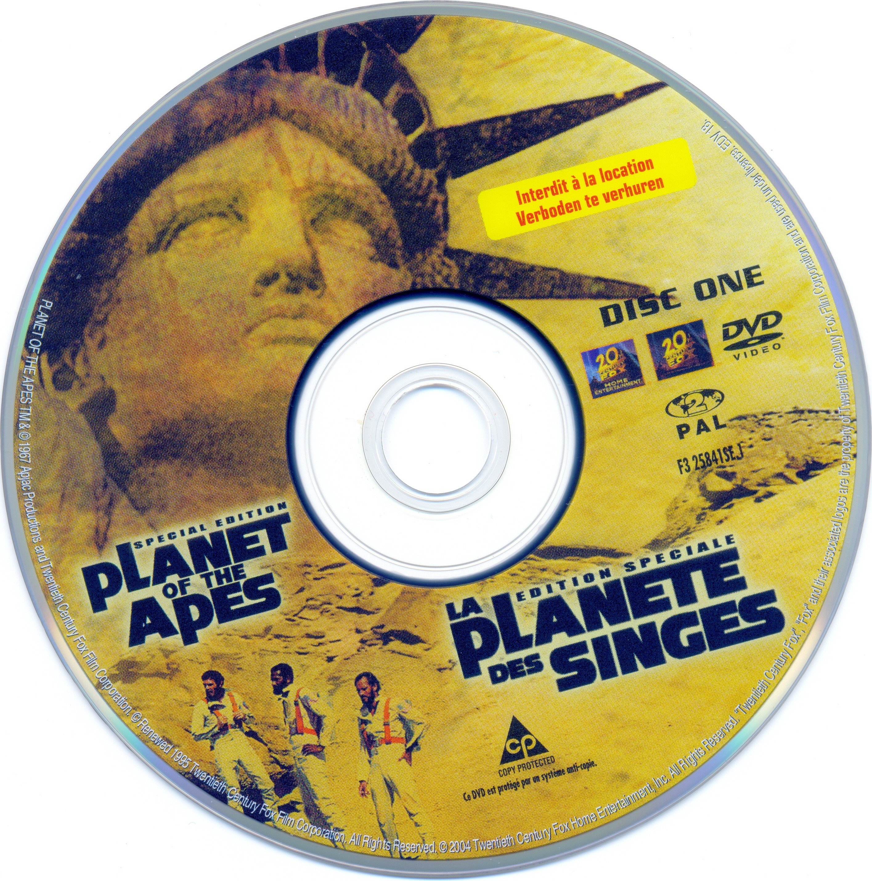 La planete des singes 1967 DISC 1