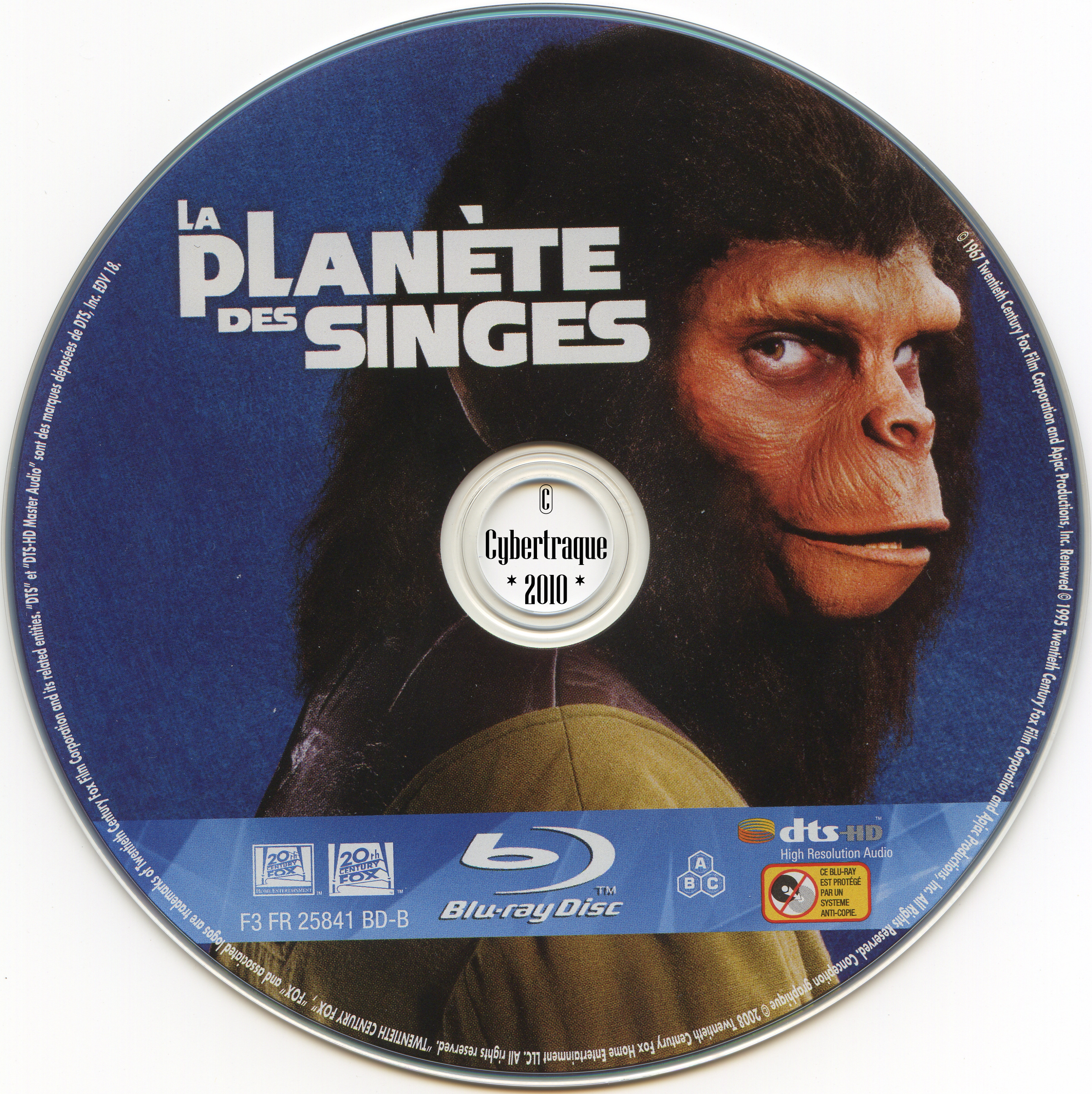 La planete des singes (1967) (BLU-RAY)