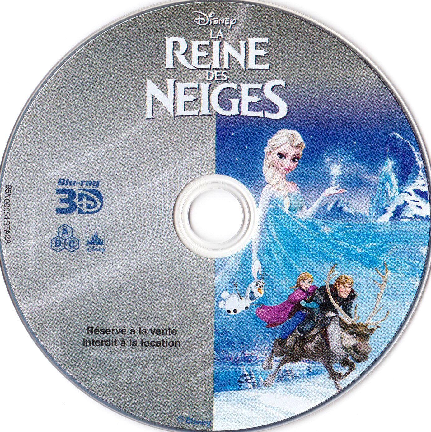 La reine des neiges (2014) 3D (BLU RAY)