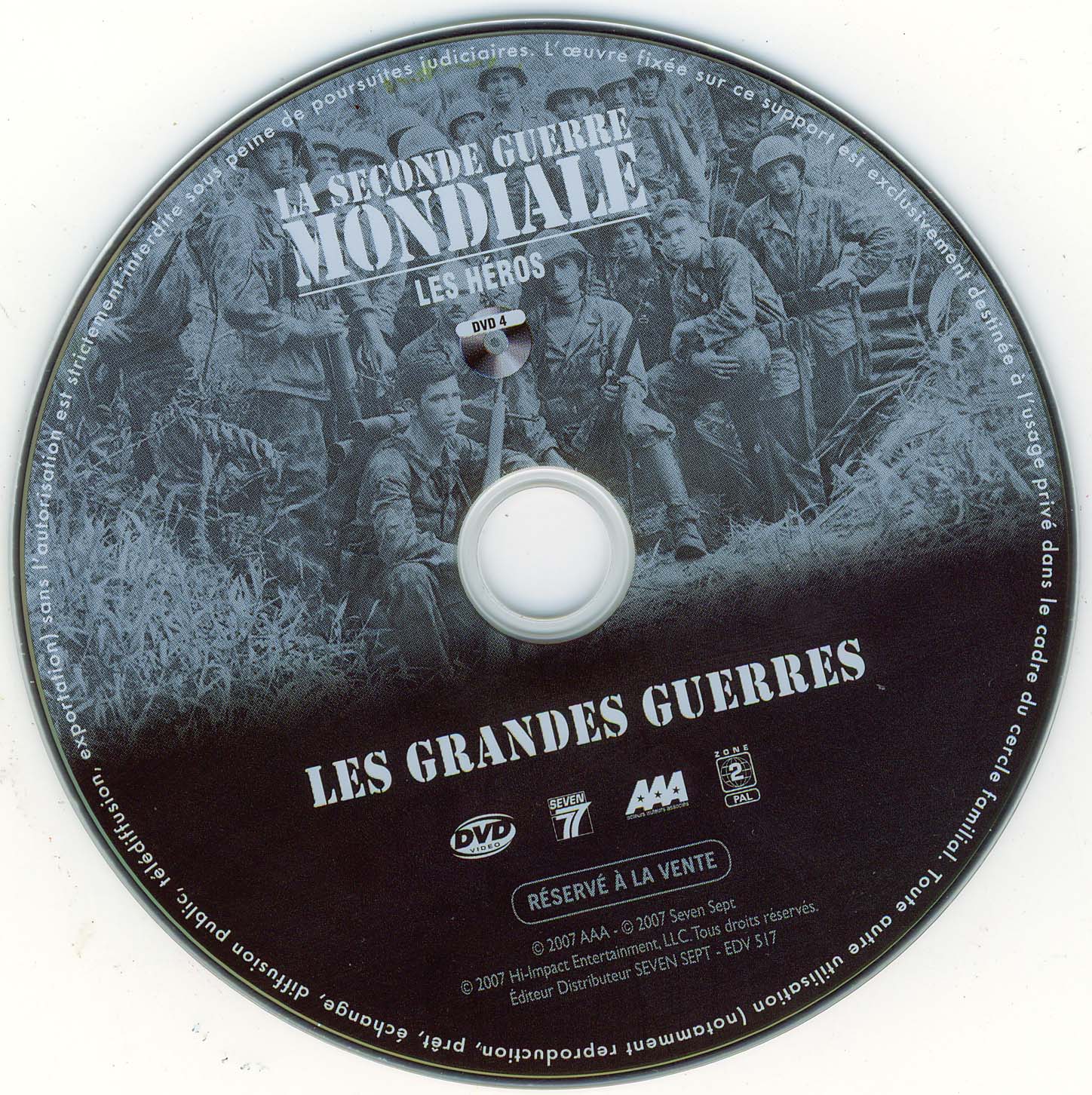 La seconde guerre Mondiale - Les hros DISC 4