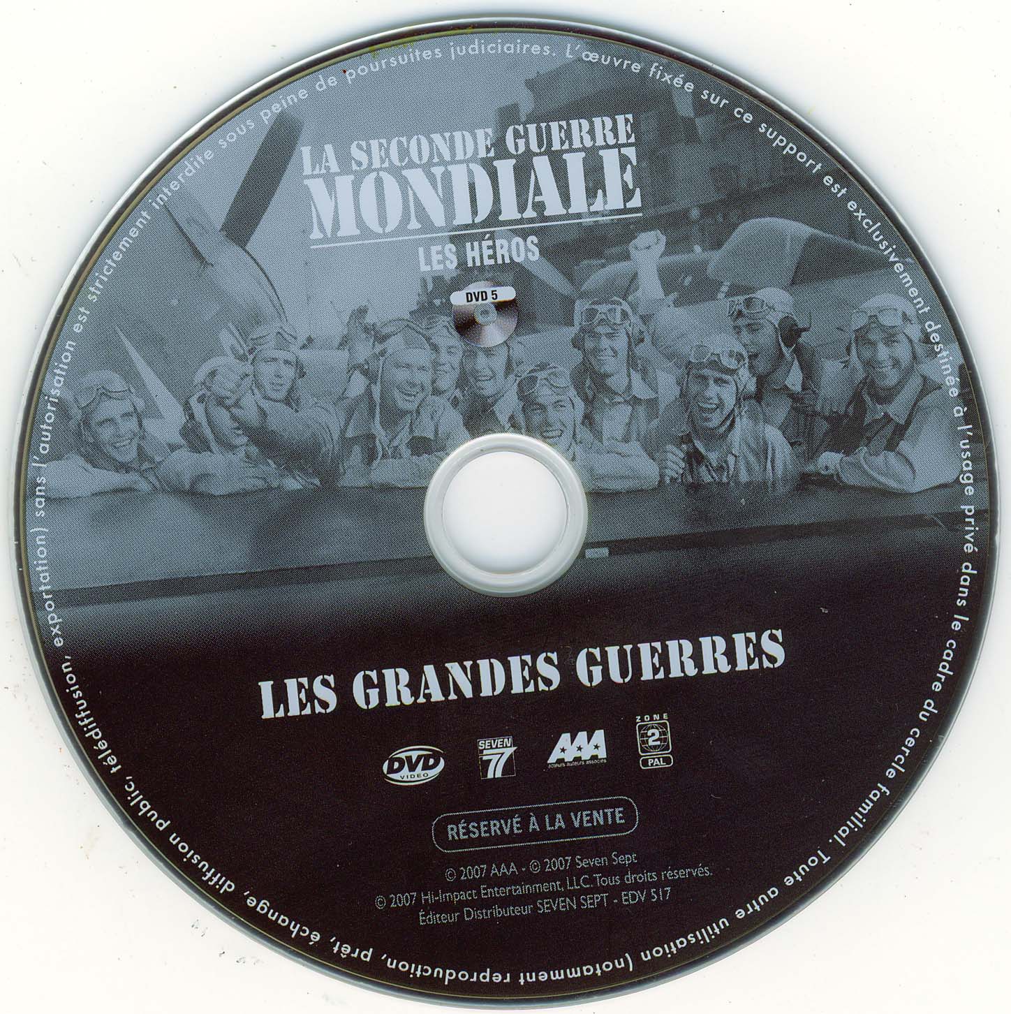 La seconde guerre Mondiale - Les hros DISC 5