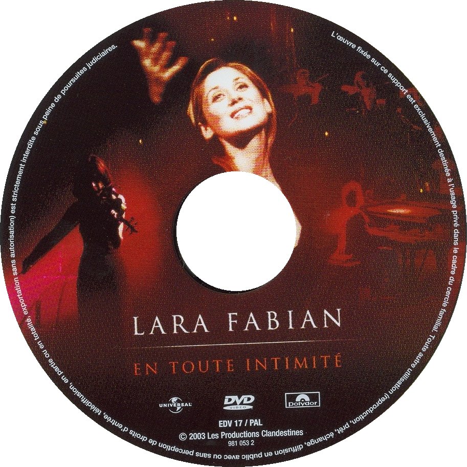 Lara Fabian en toute intimit