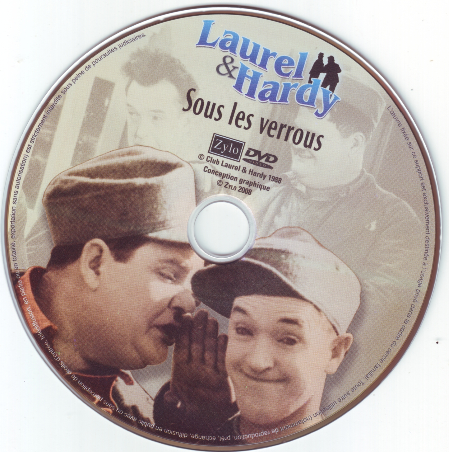 Laurel et Hardy - Sous les verrous v2