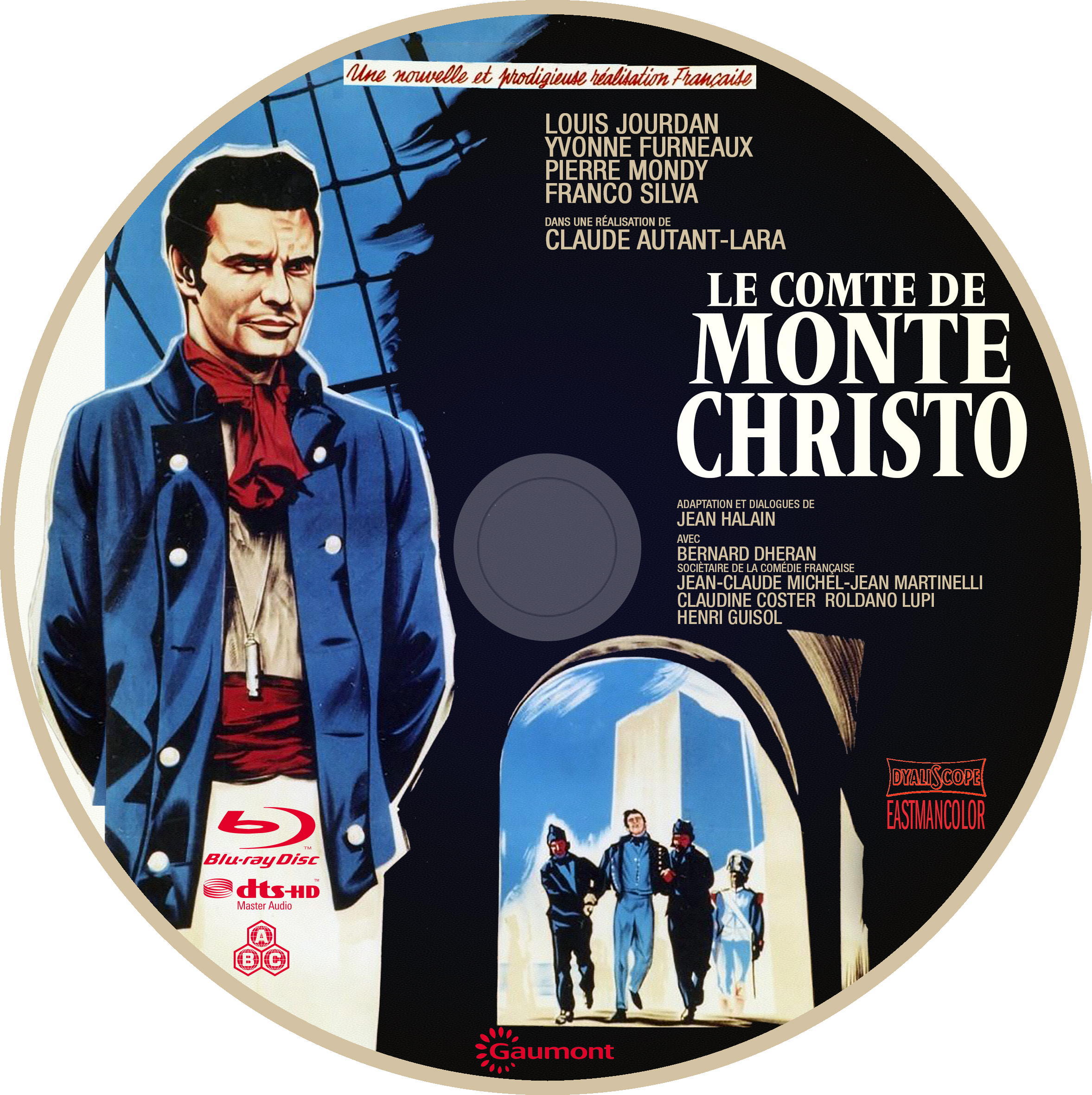 Le Comte De Monte Christo custom (BLU-RAY)