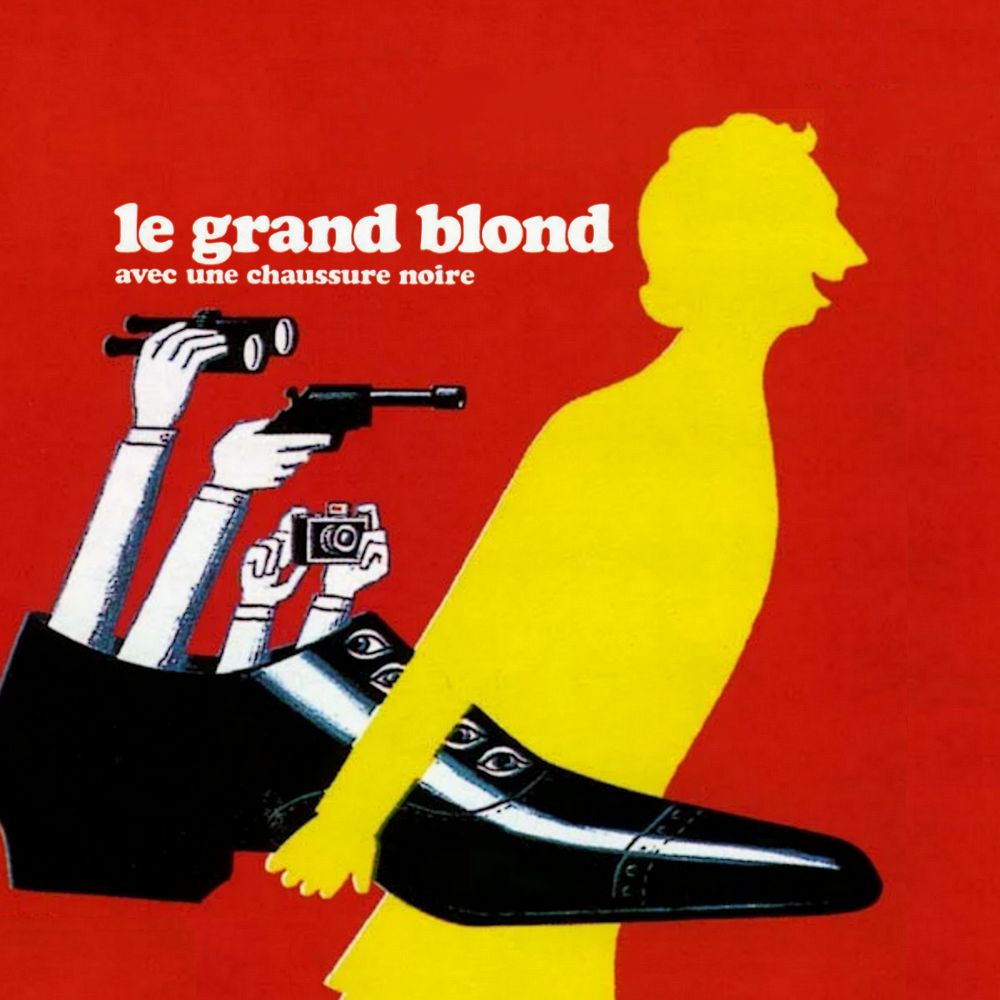 Le Grand Blond avec une Chaussure Noire custom 