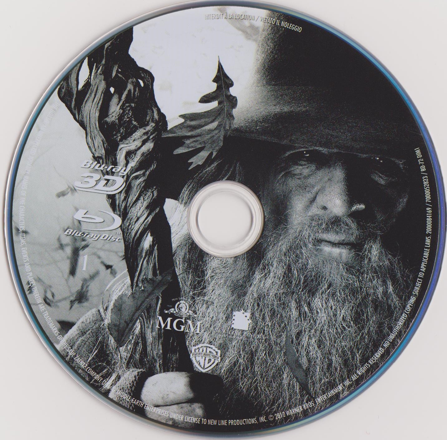 Le Hobbit un voyage inattendu DISC 1 (BLU-RAY)
