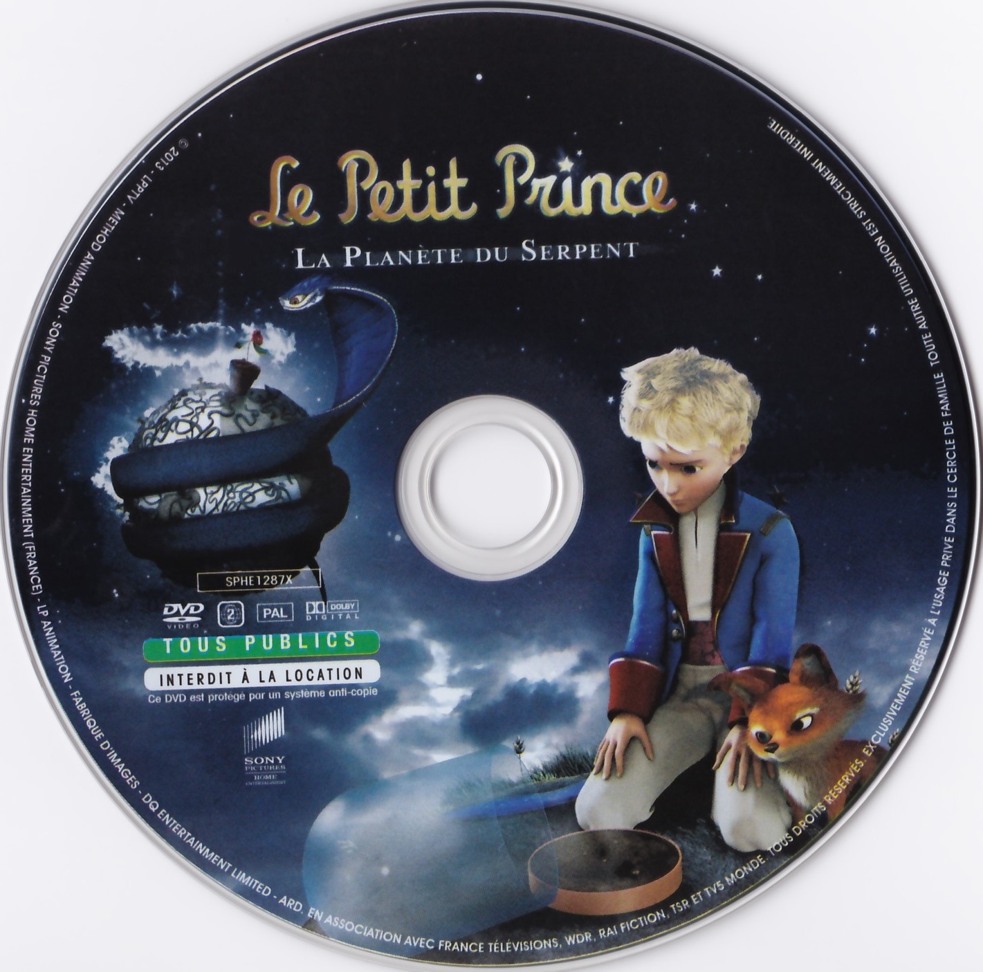 Le Petit Prince - 24- La Planete du Serpent