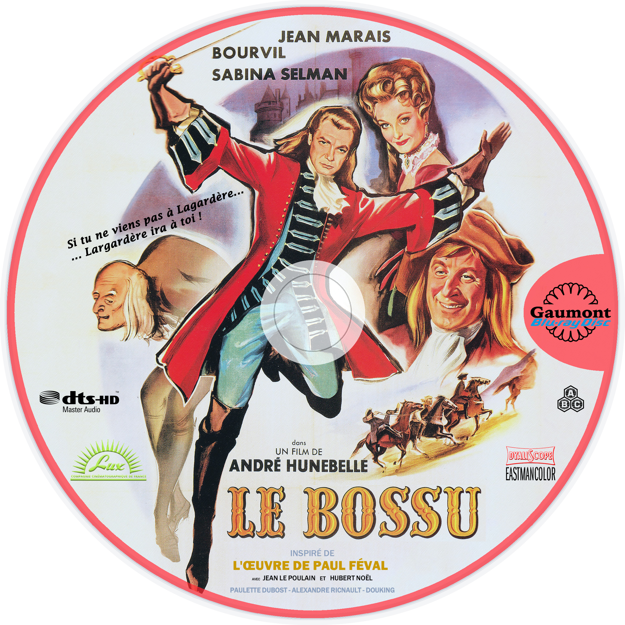 Le bossu (Jean Marais) custom (BLU-RAY)