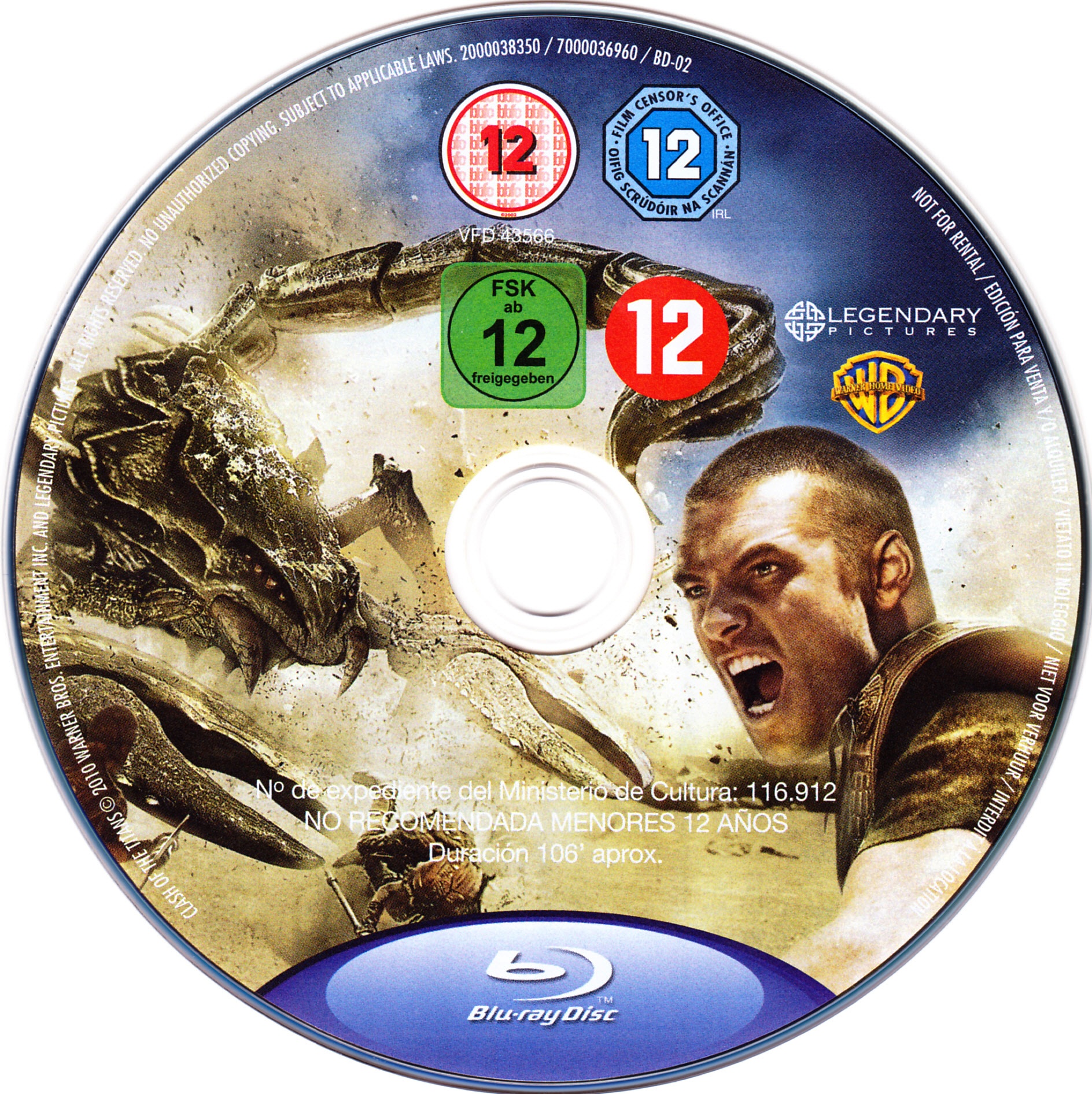 Le choc des Titans (2010) (BLU-RAY)