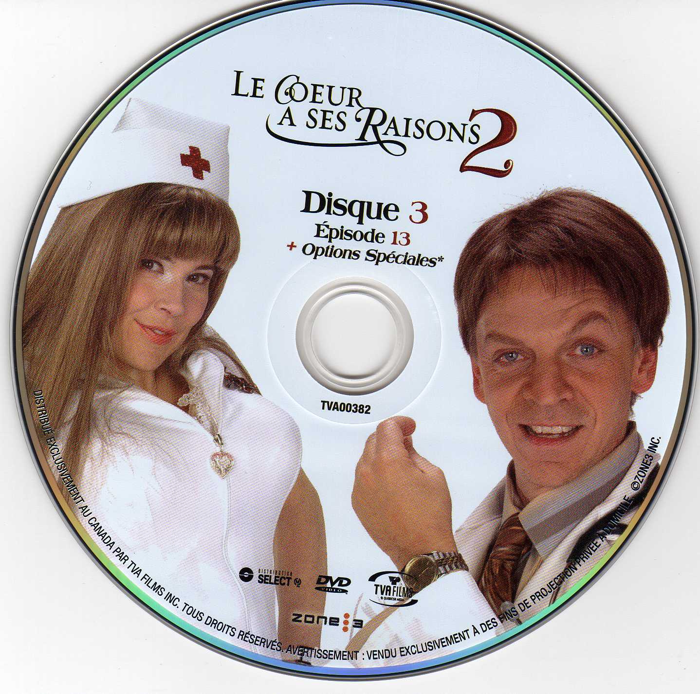 Le coeur  ses raisons saison 2 DISC 3