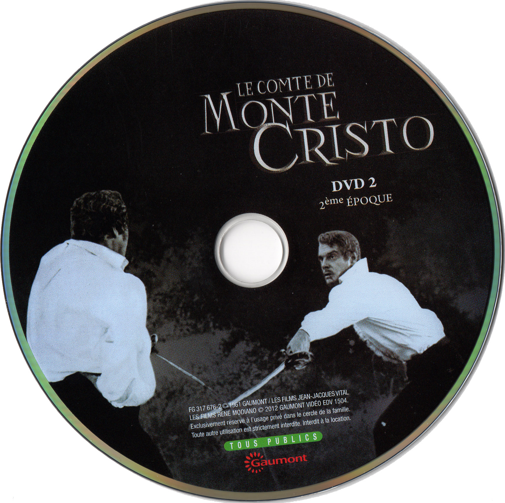 Le comte de Monte Cristo (1961) DISC 2