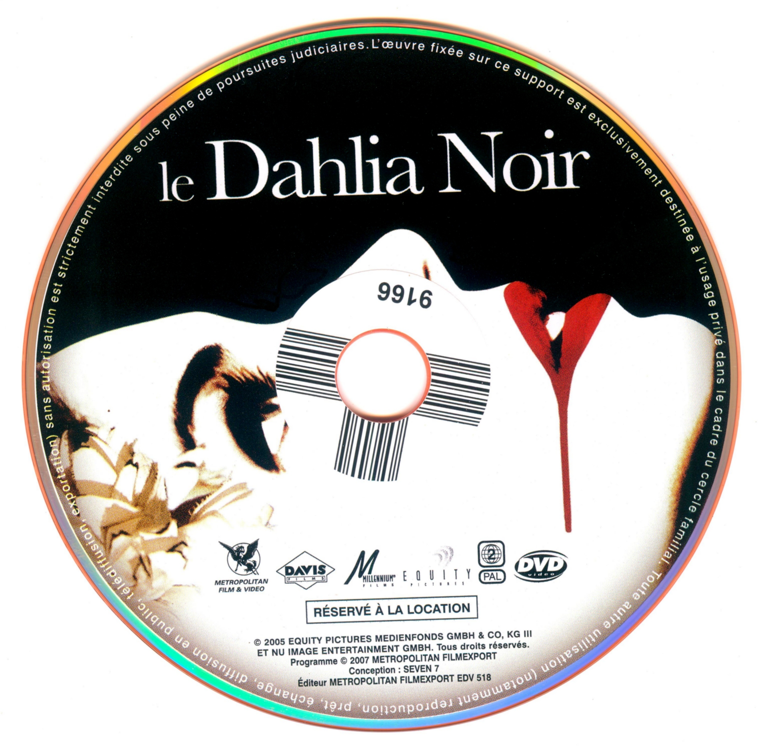 Le dahlia noir