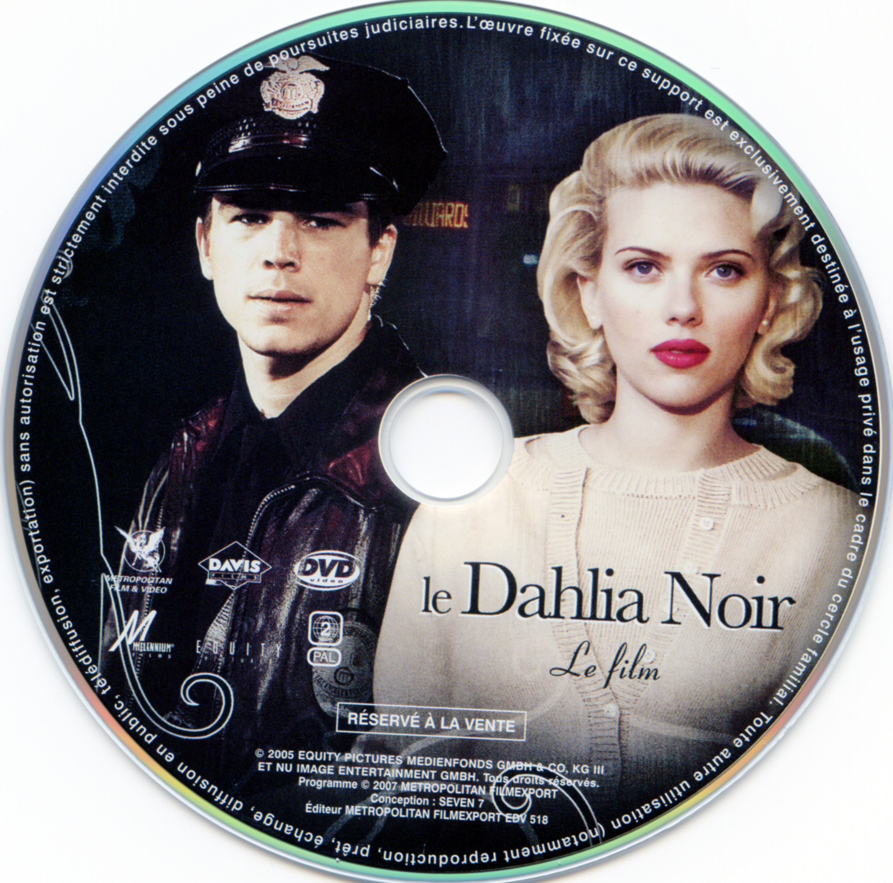 Le dahlia noir DISC 1