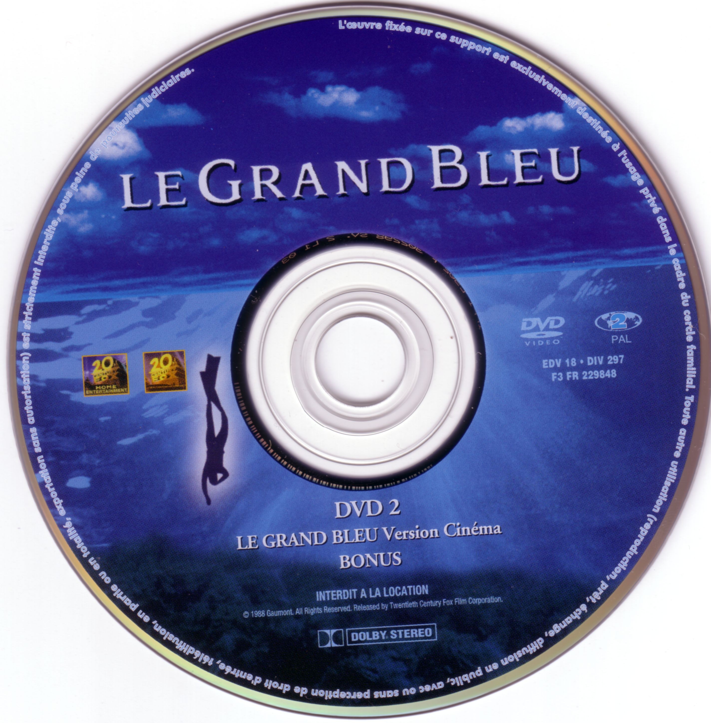 Le grand bleu BONUS