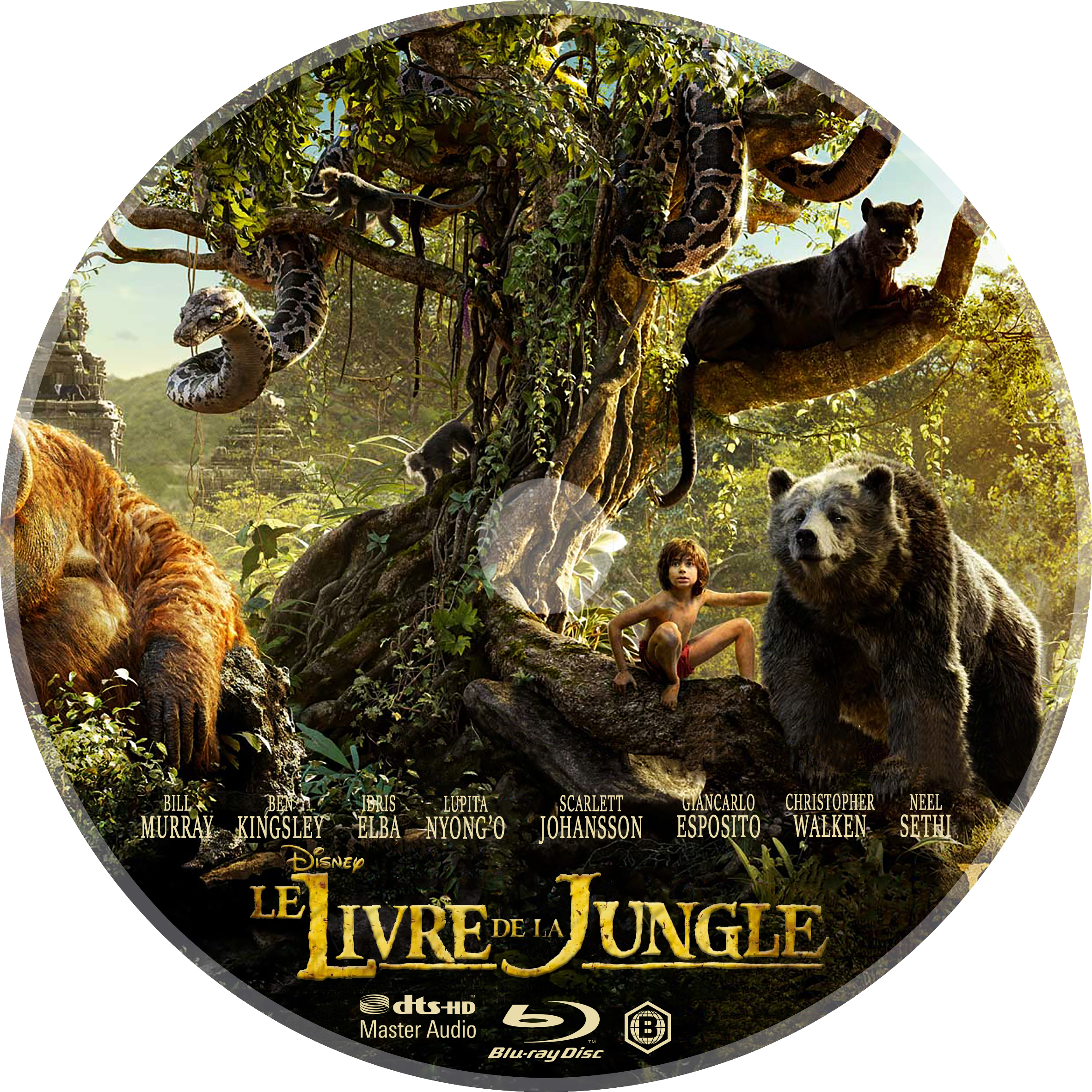 Le livre de la jungle (2016) custom (BLU-RAY)