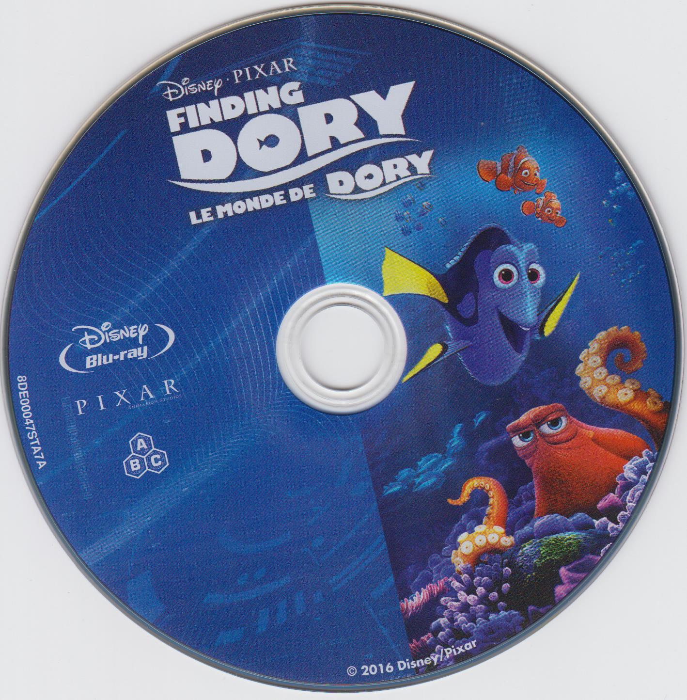 Le monde de Dory (BLU-RAY)