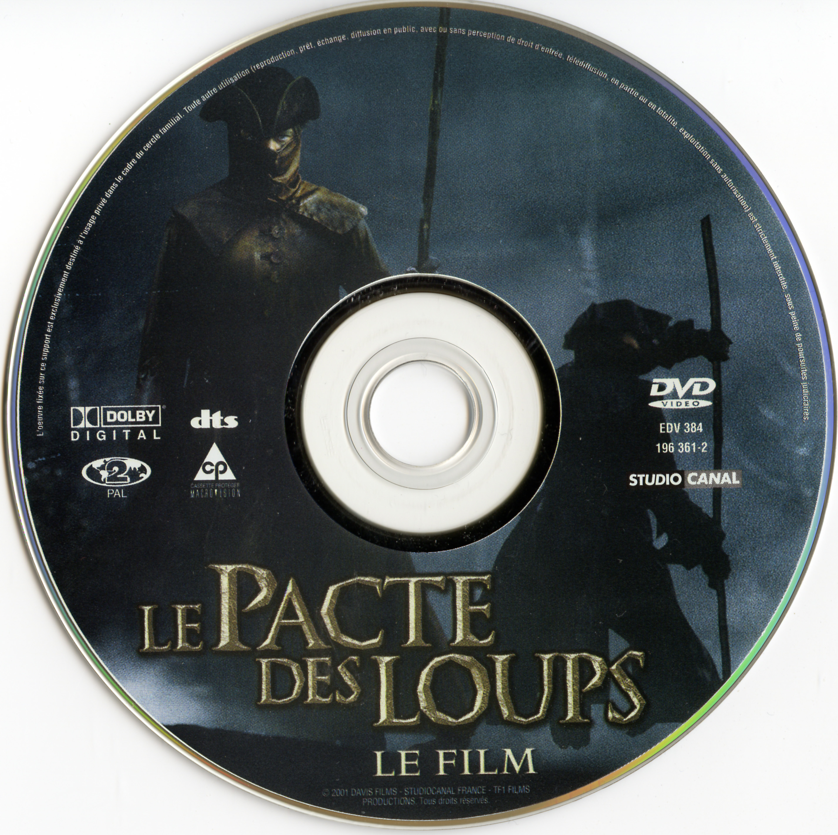 Le pacte des loups DISC 1