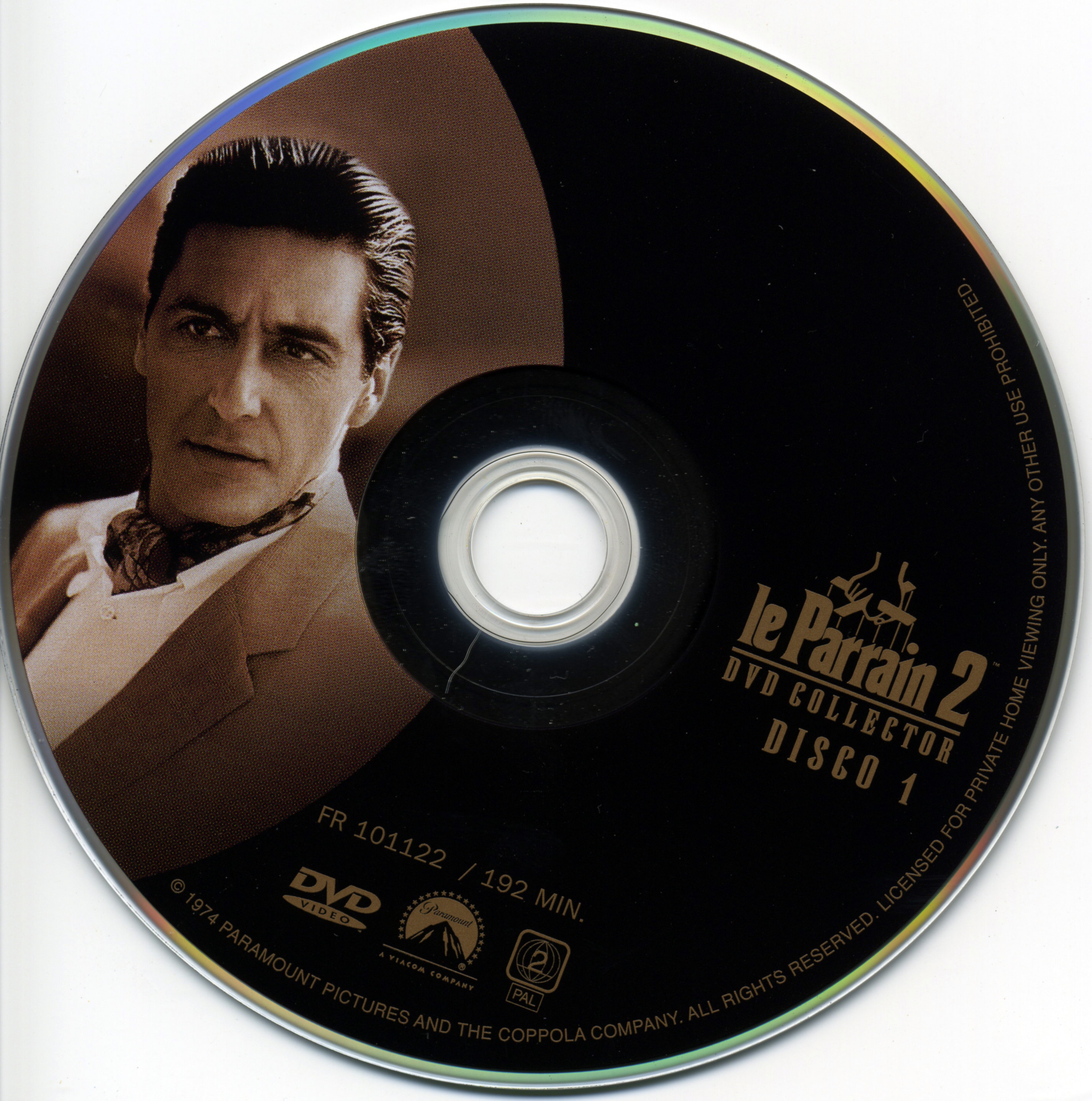 Le parrain 2 DISC 1