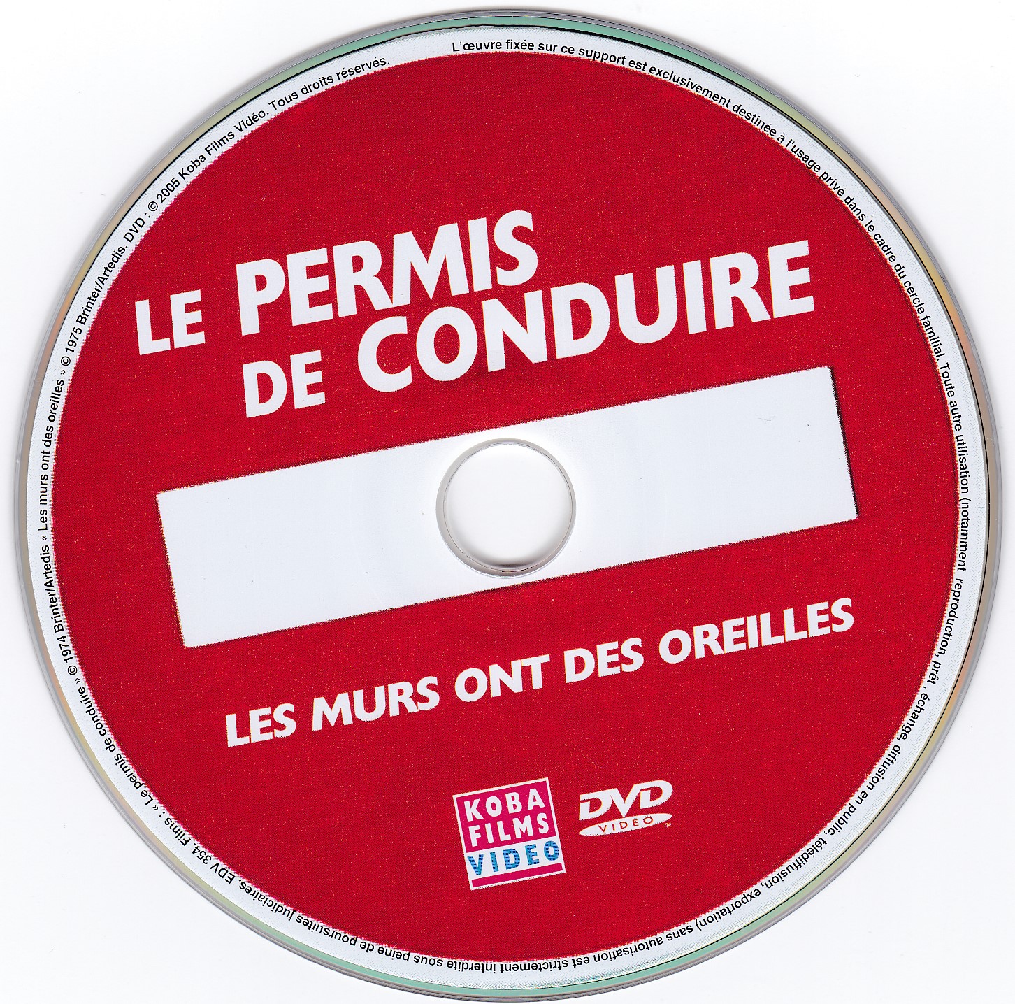 Le permis de conduire + les murs ont des oreilles