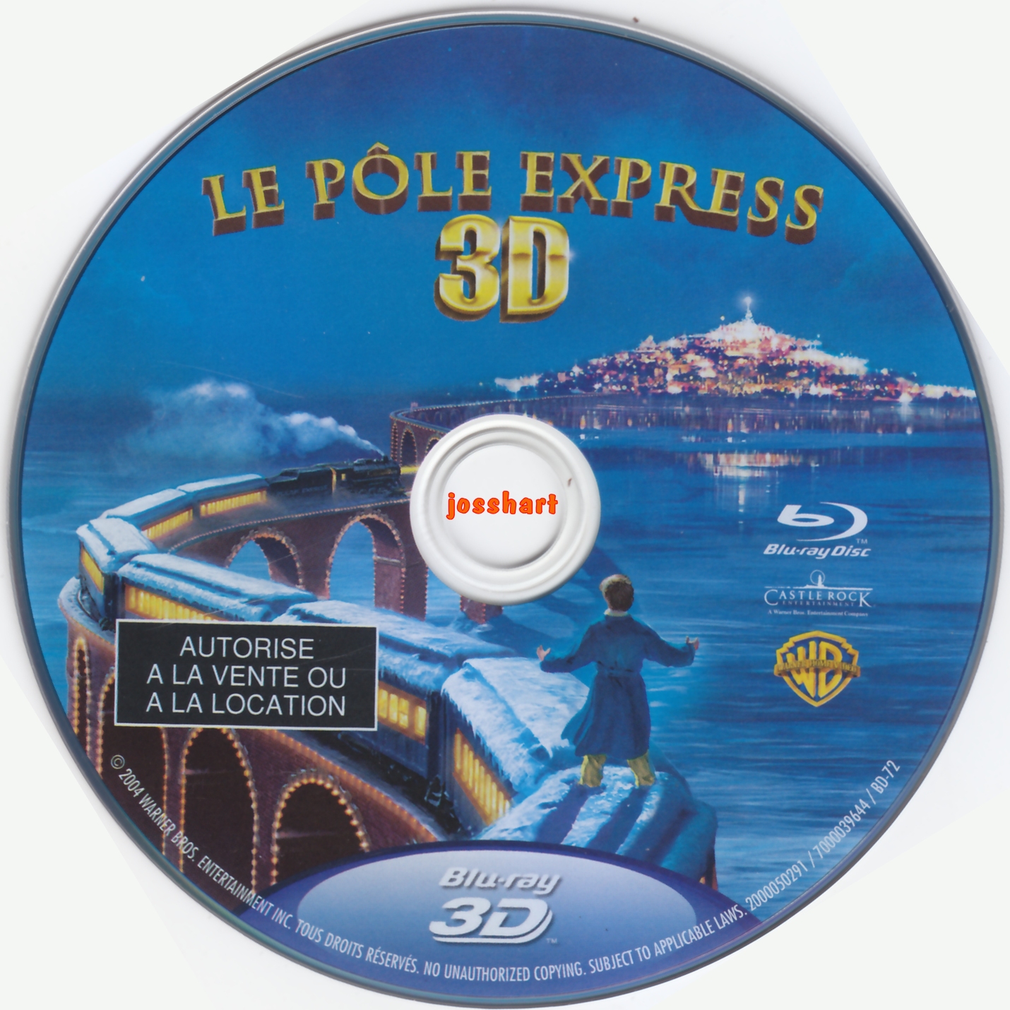 Le pole express 3D (BLU-RAY)