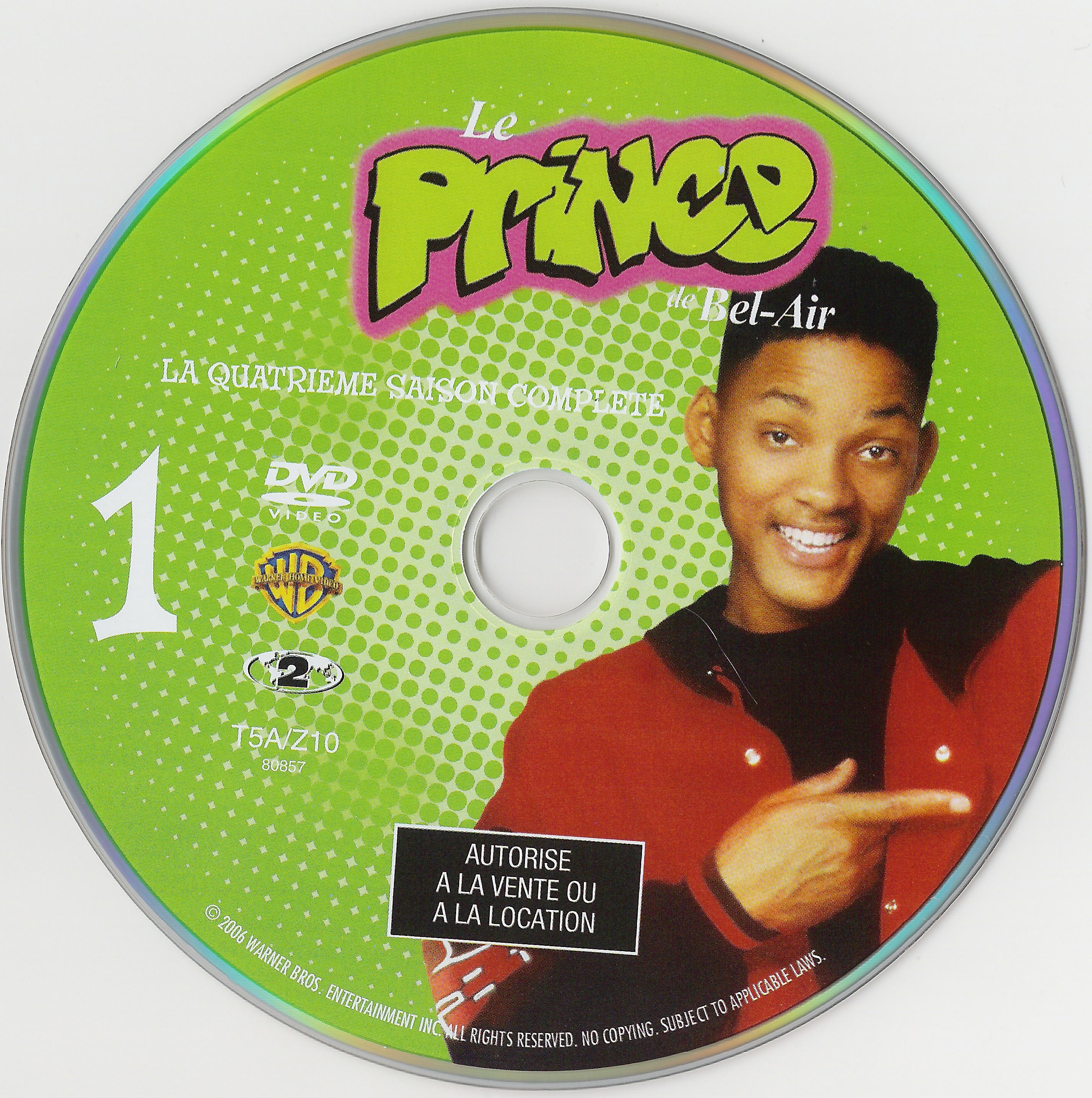 Le prince de Bel Air Saison 4 DVD 1