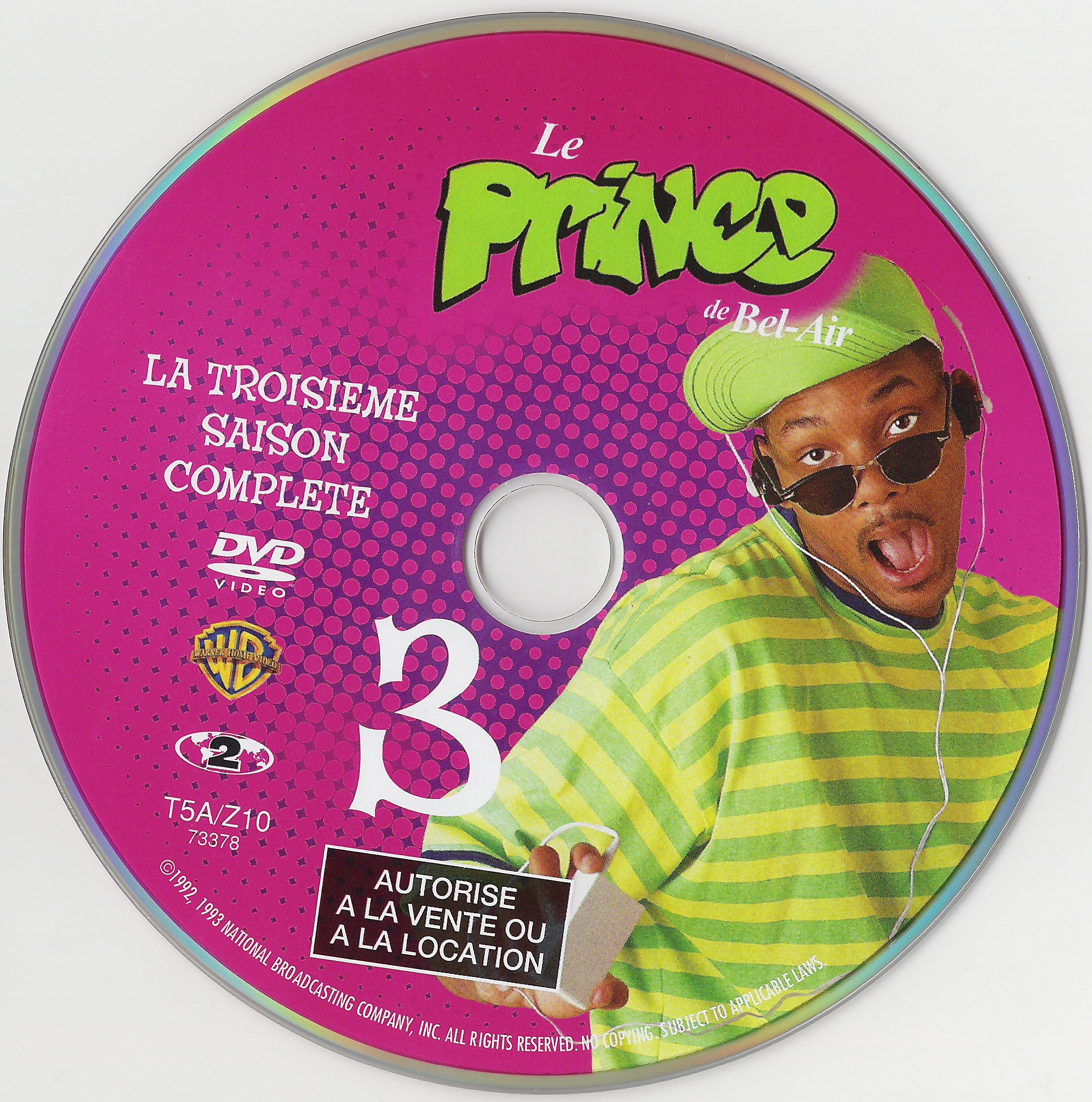 Le prince de Bel Air saison 3 DVD 3