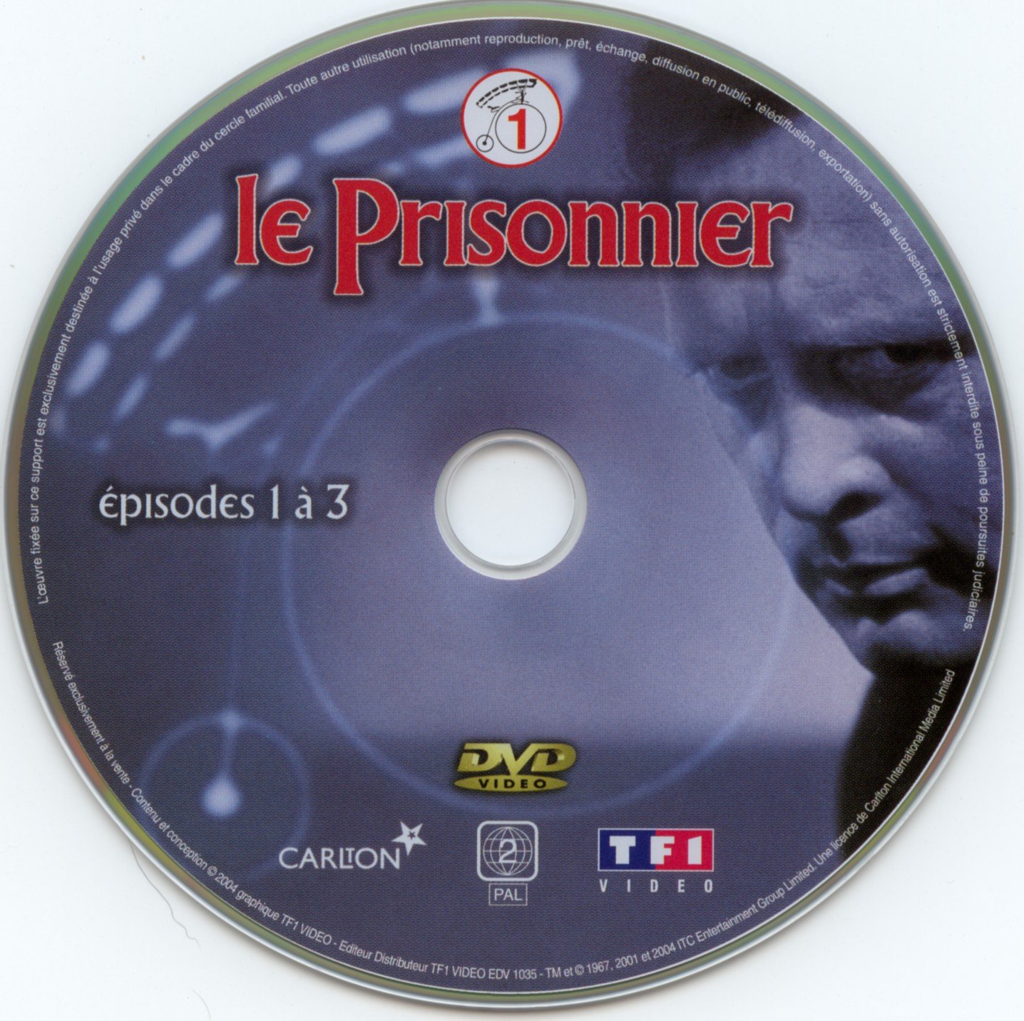Le prisonnier DVD 1