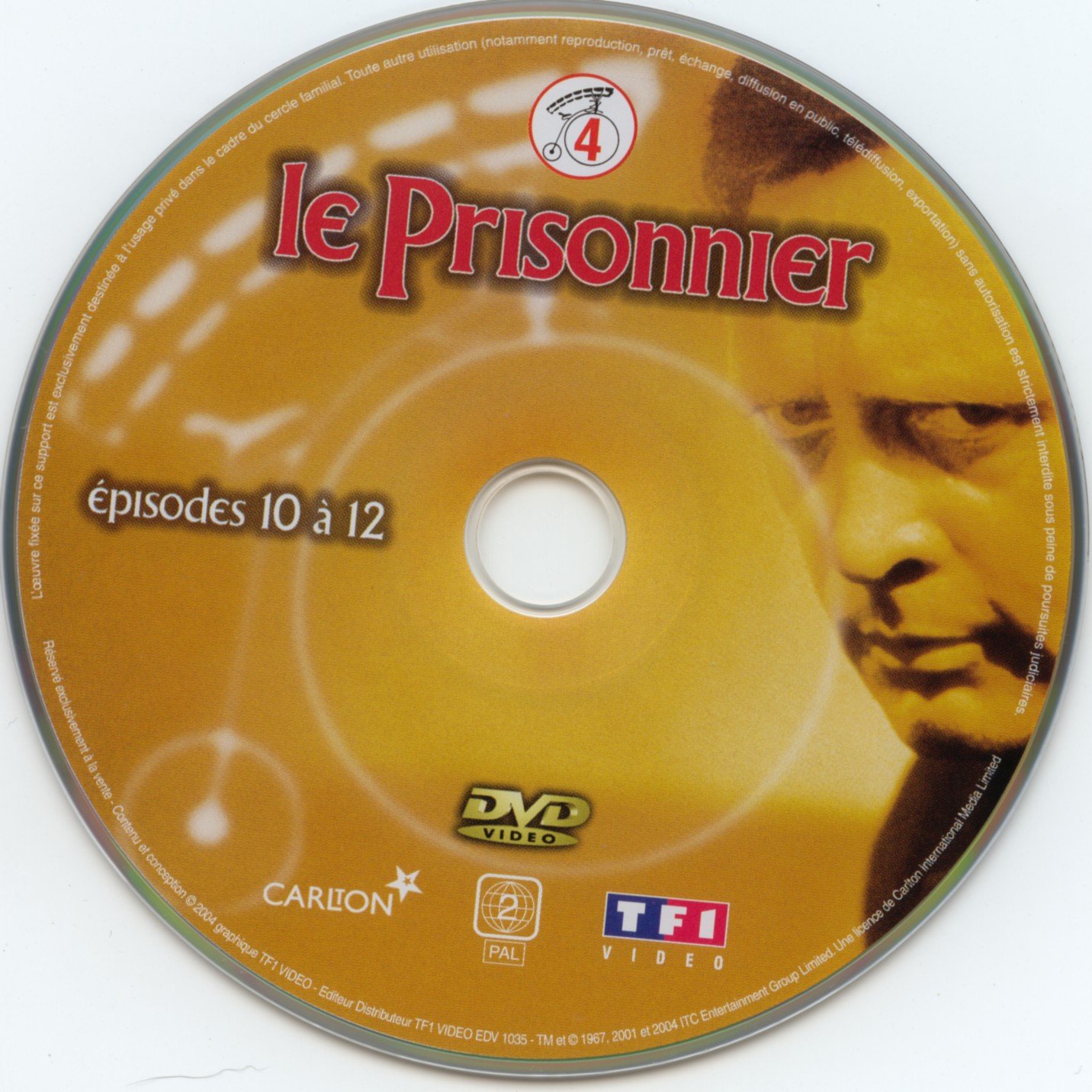 Le prisonnier DVD 4