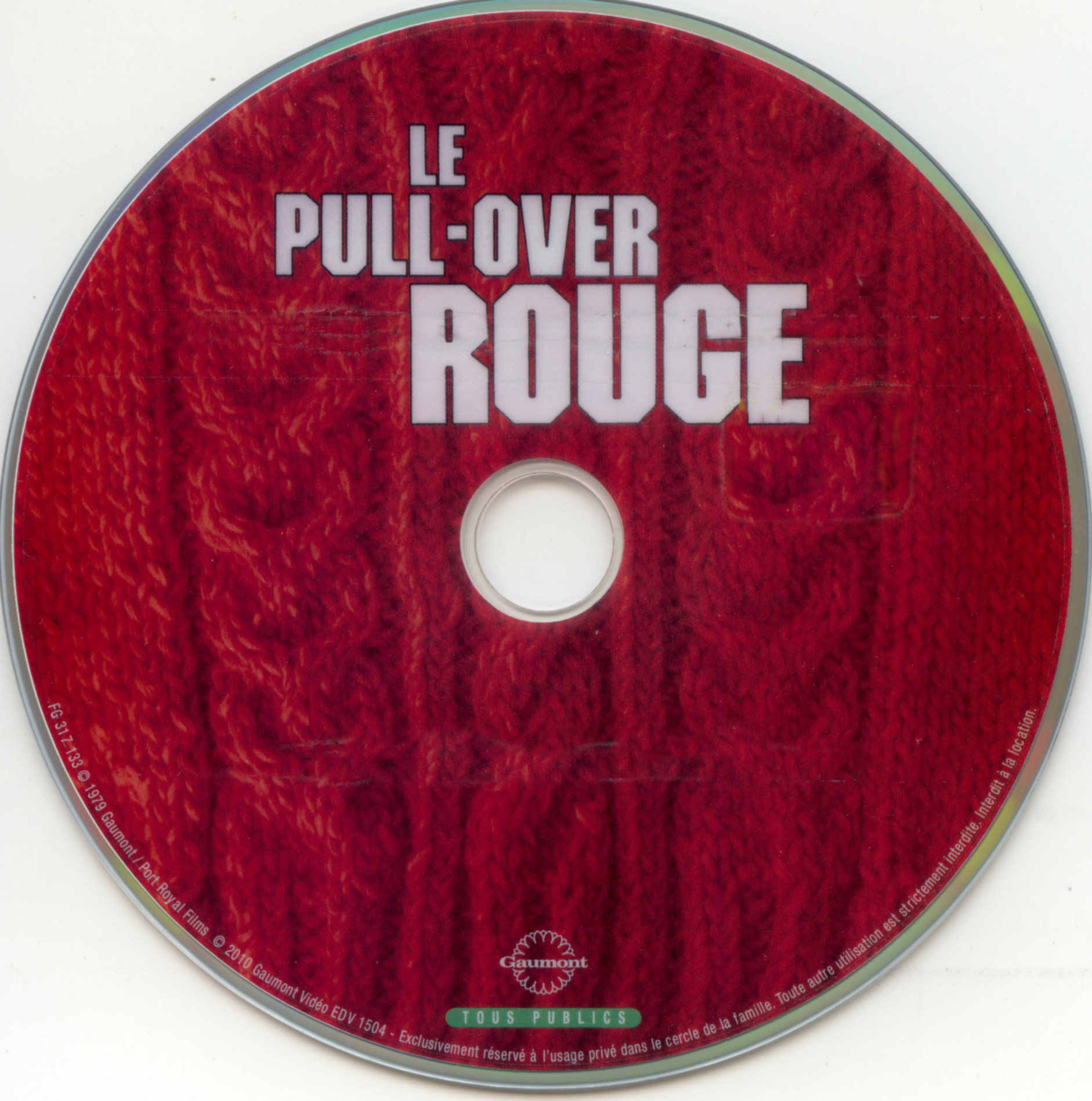 Le pull-over rouge